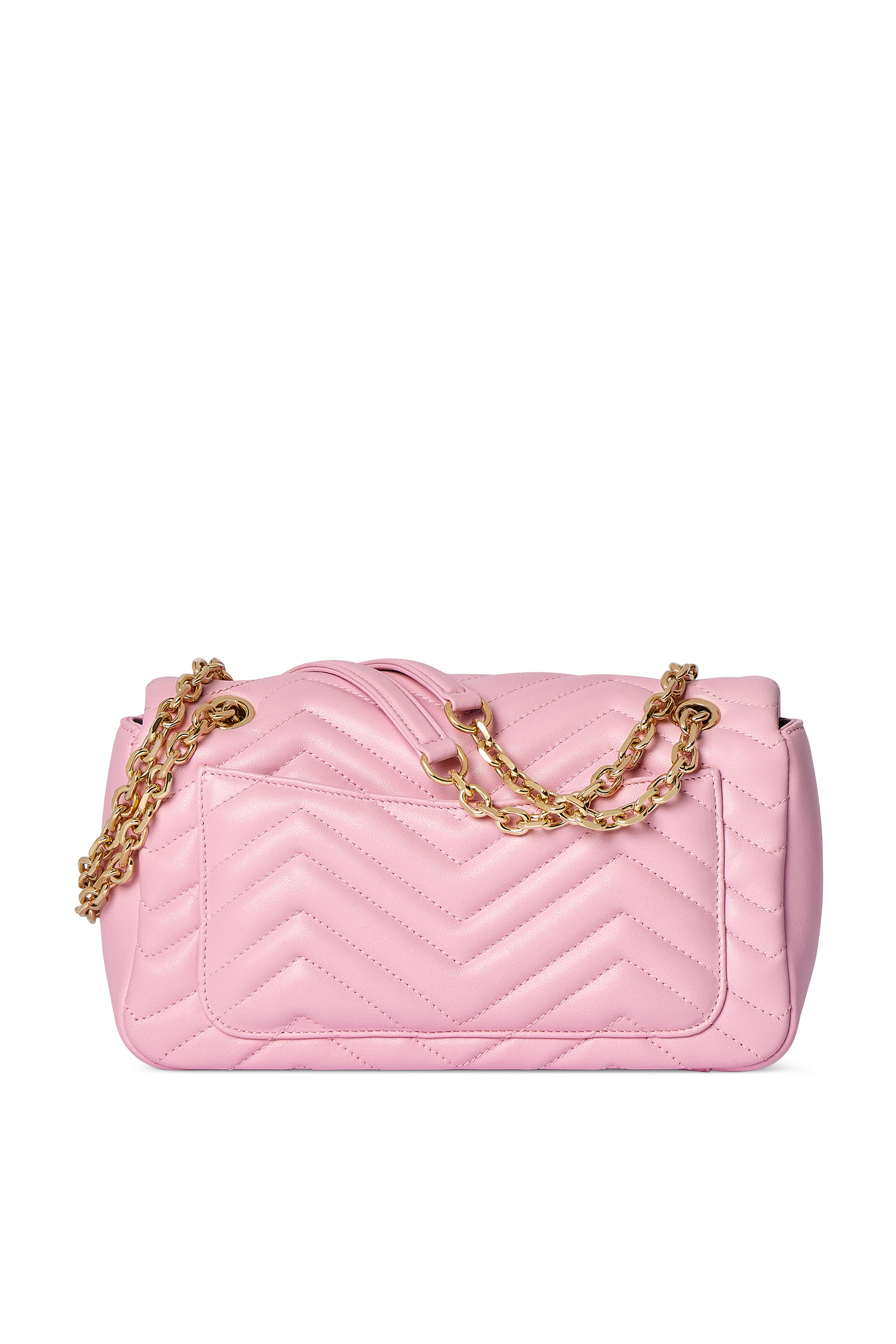 حقيبة كتف مارمونت متوسطة بنقشة حرفي شعار الماركة