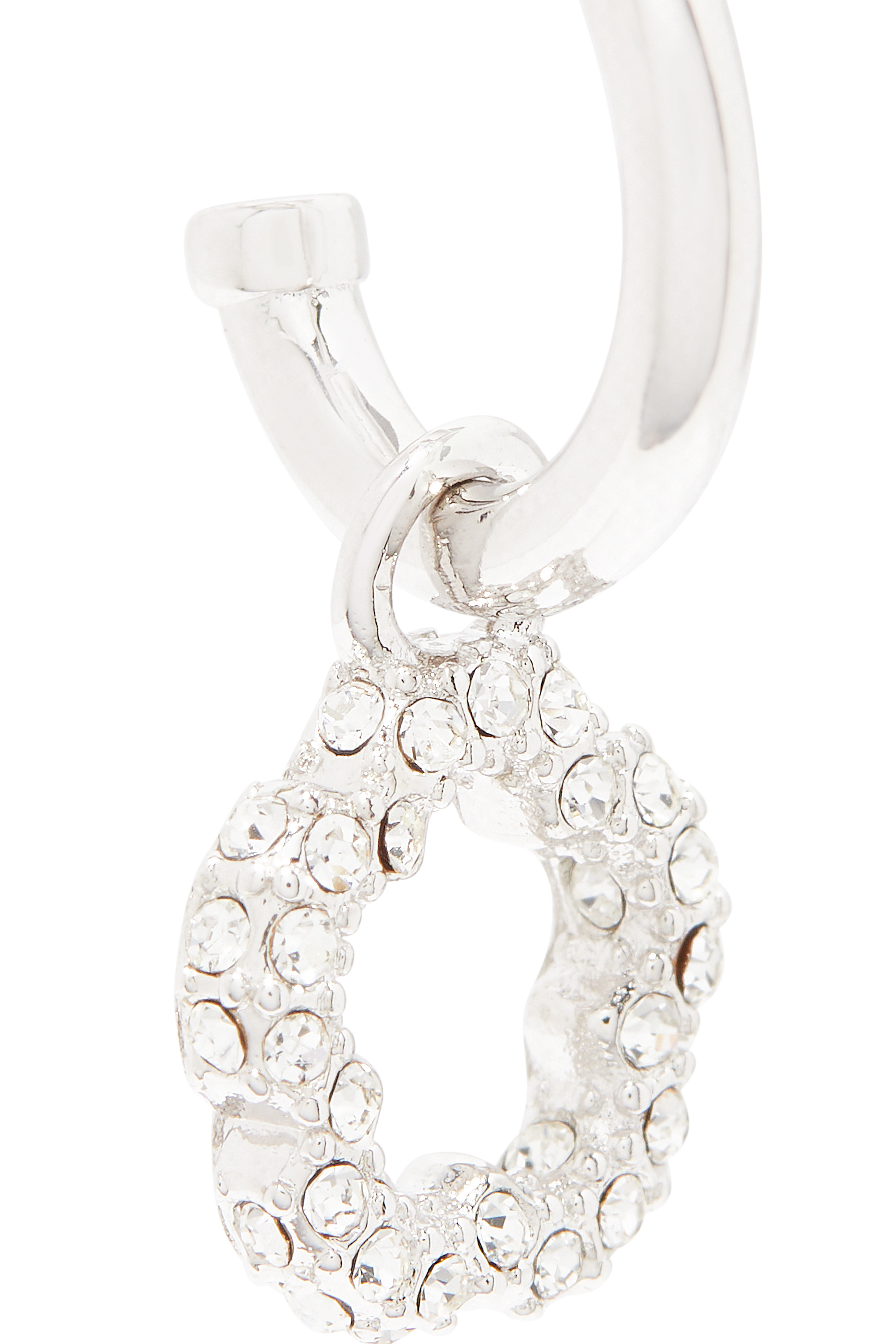 Signature Pave Tea Rose Huggies