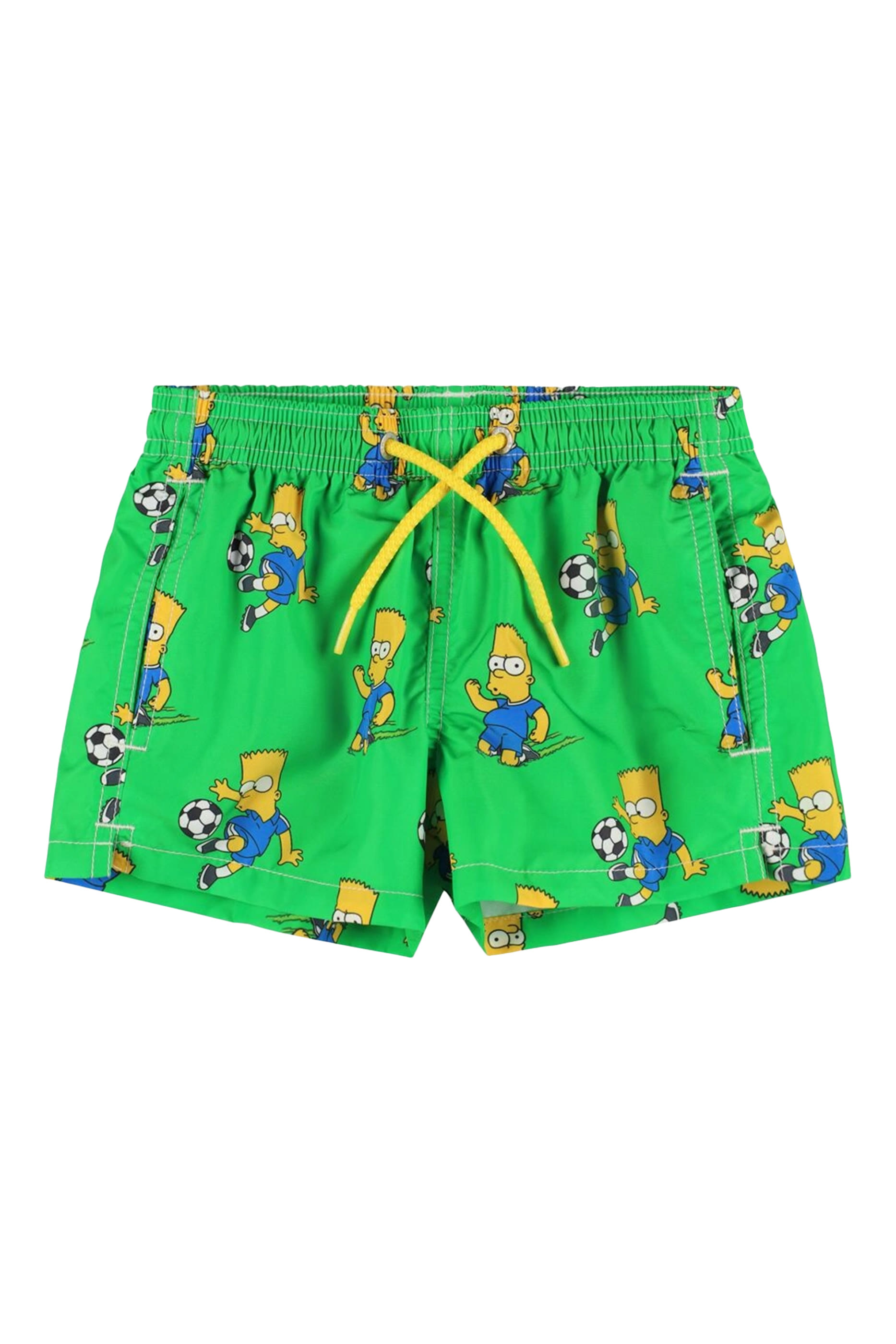 Kids Bart Simpson Print Swim Shorts
