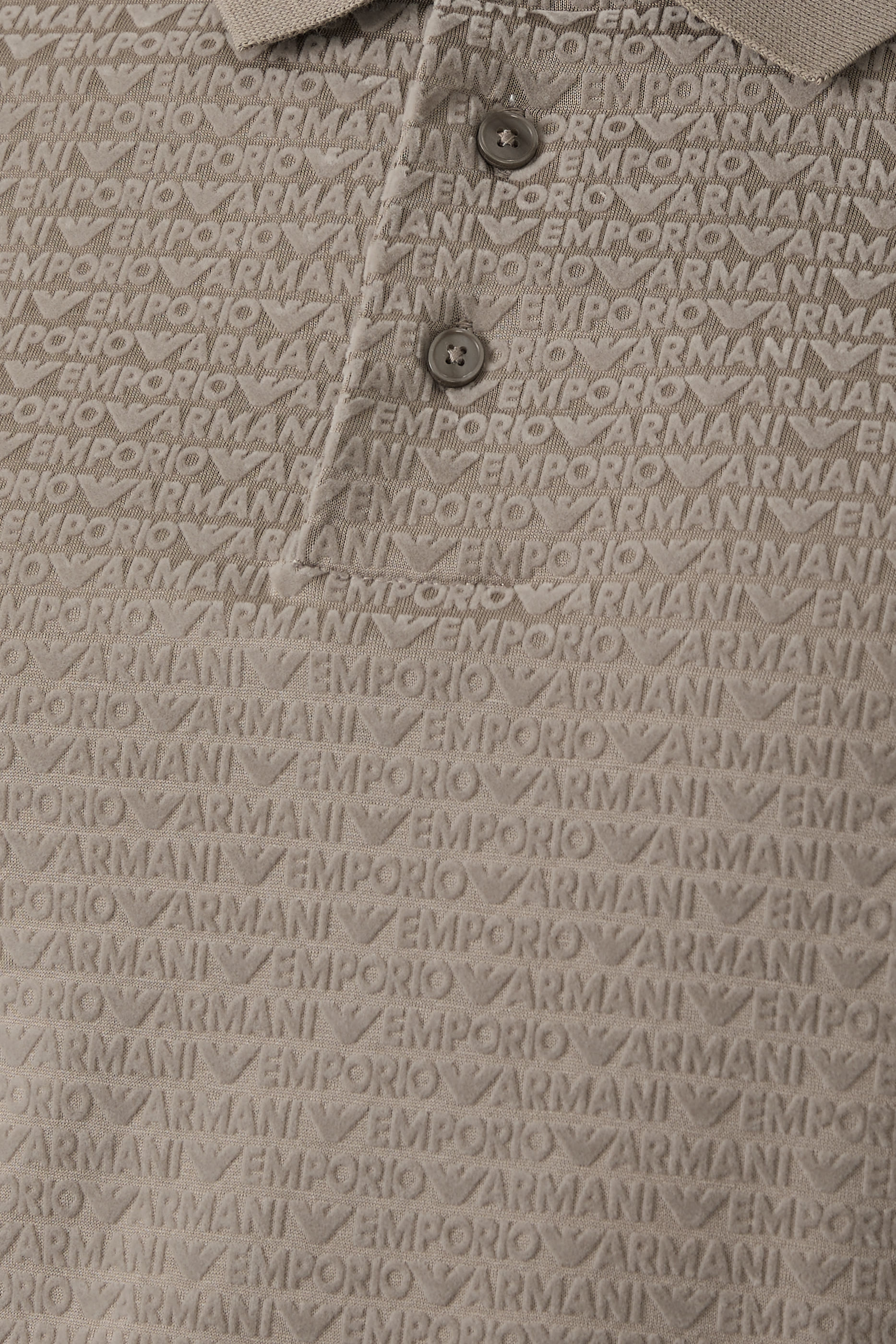 قميص بولو بشعار الماركة بالكامل جيرسيه