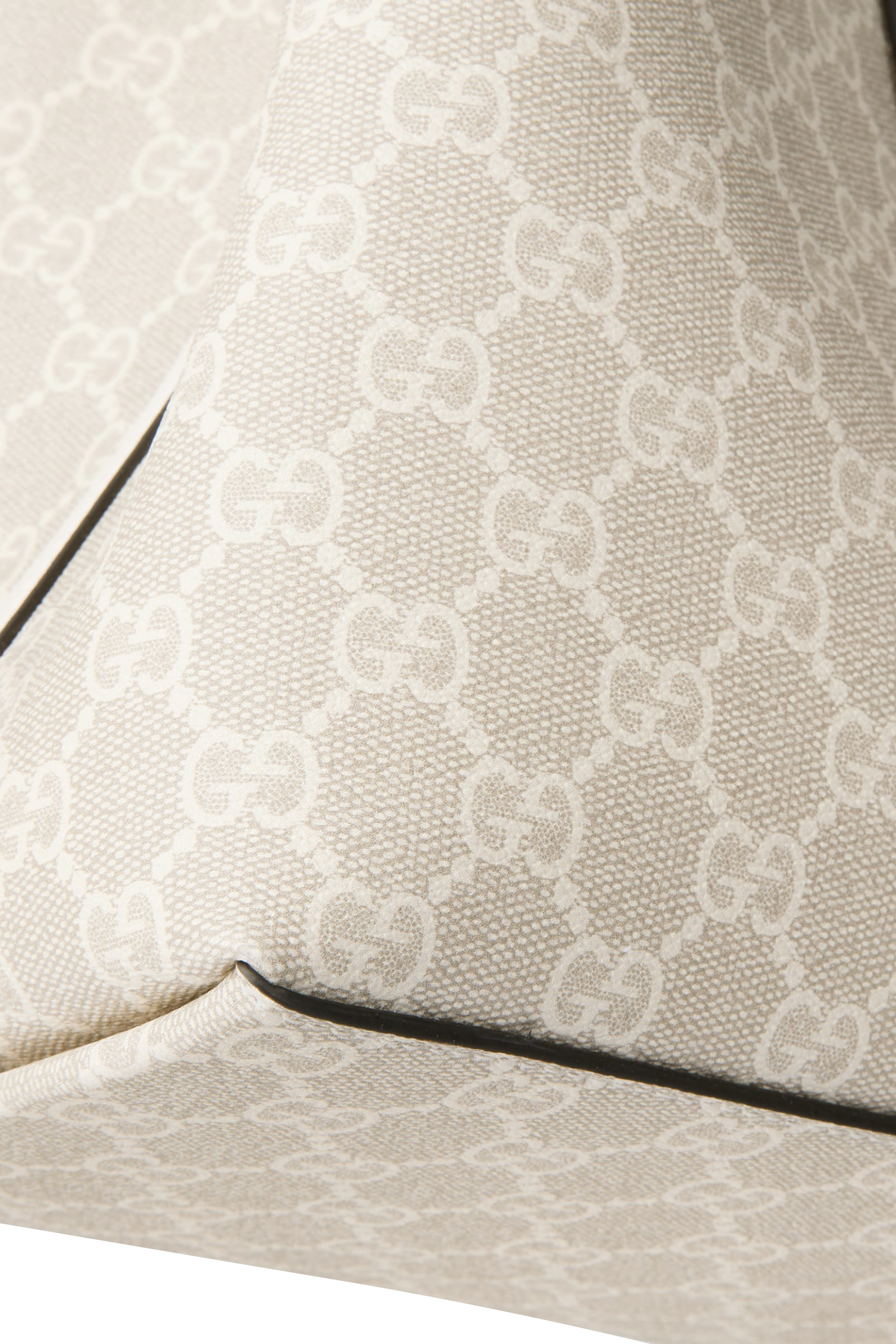 حقيبة يد متوسطة بنقشة شعار الماركة