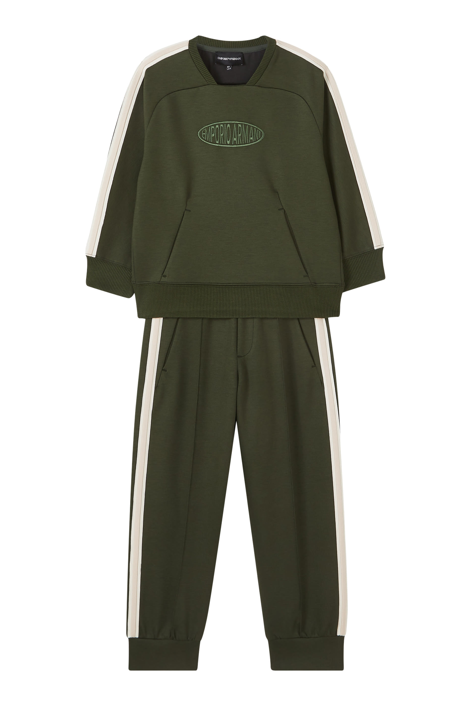 سويت شيرت بشعار الماركة للأطفال