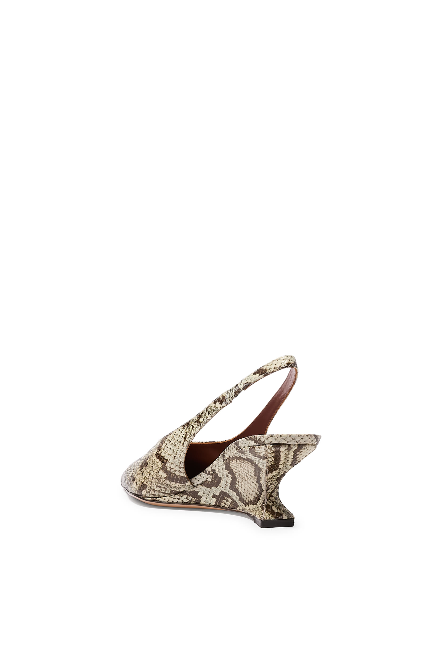 Nina 50 Leather Slingback Pumps