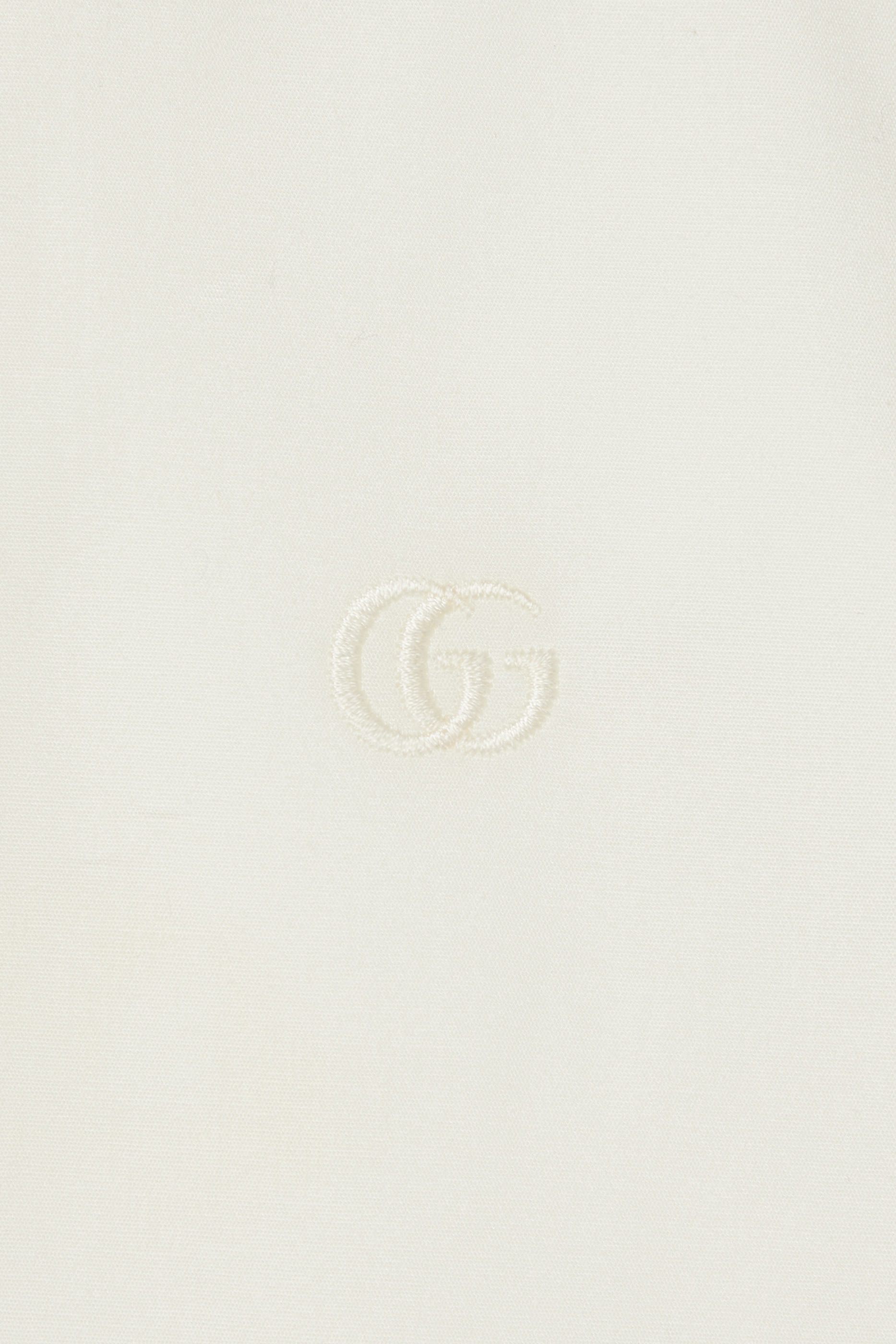 قميص مطرز بشعار الماركة قطن للأطفال