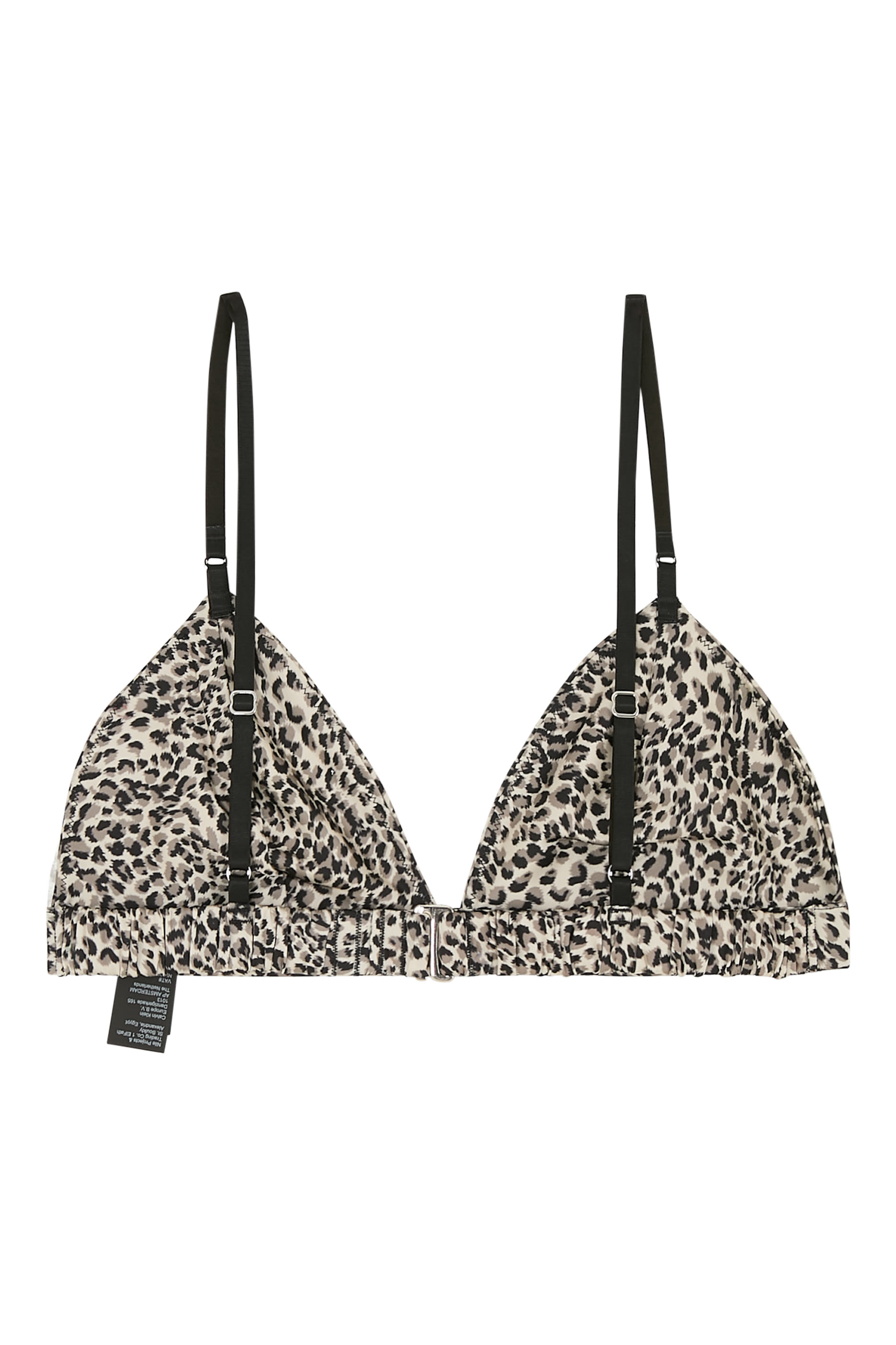 حمالة صدر بقوالب مثلثية ساتان