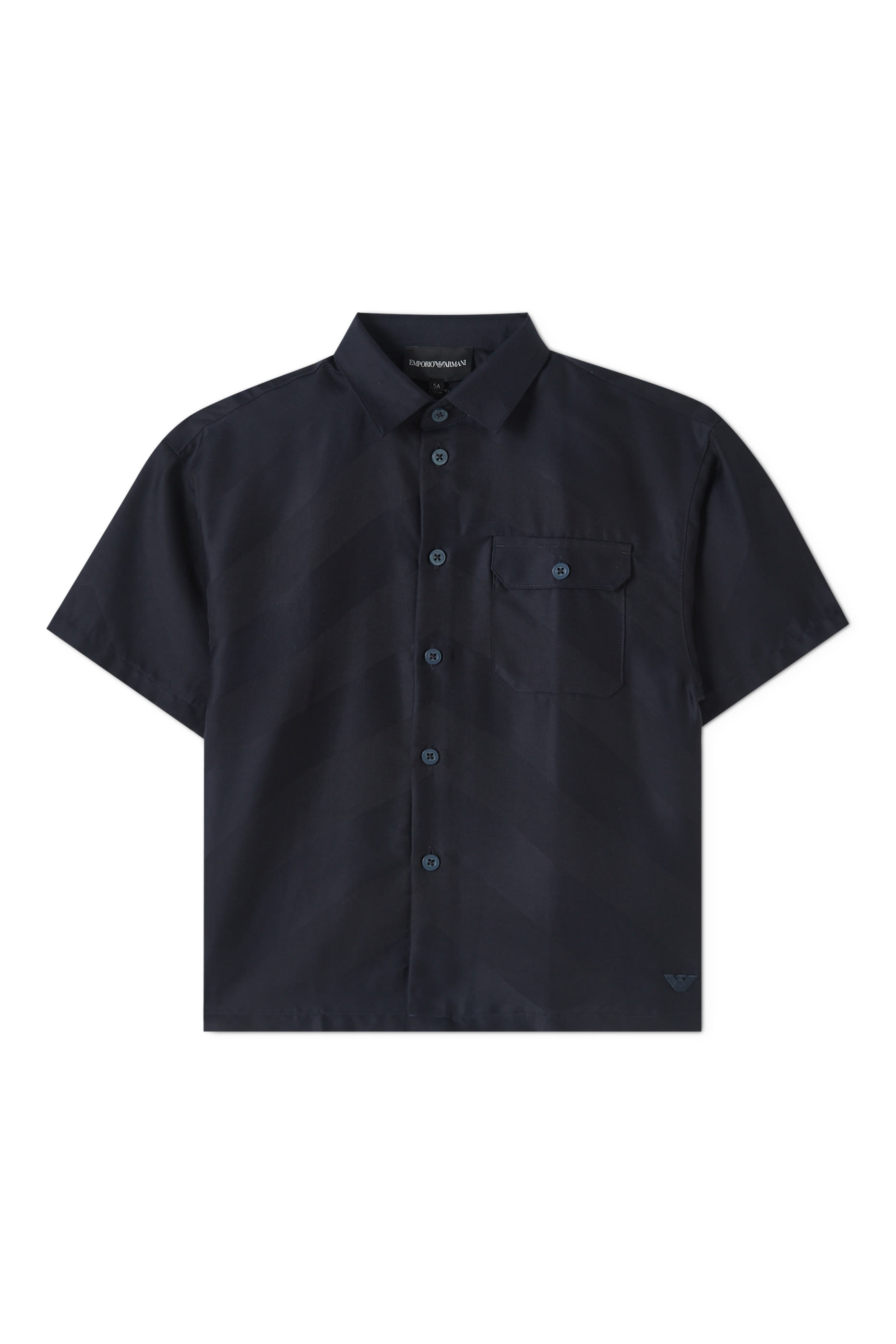 Diagional Marco Strip Effect Shirt 