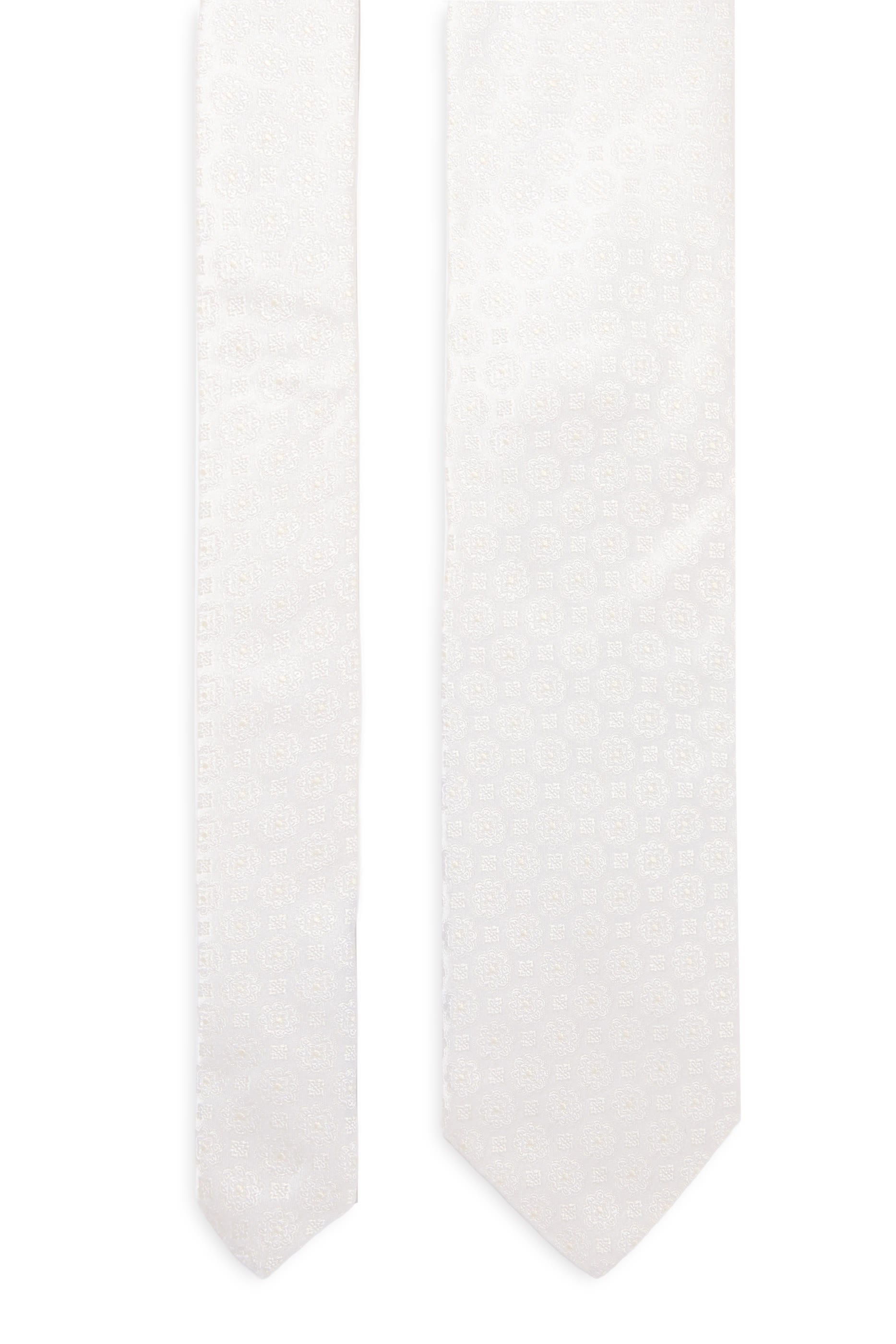 Medallion Woven Silk Tie