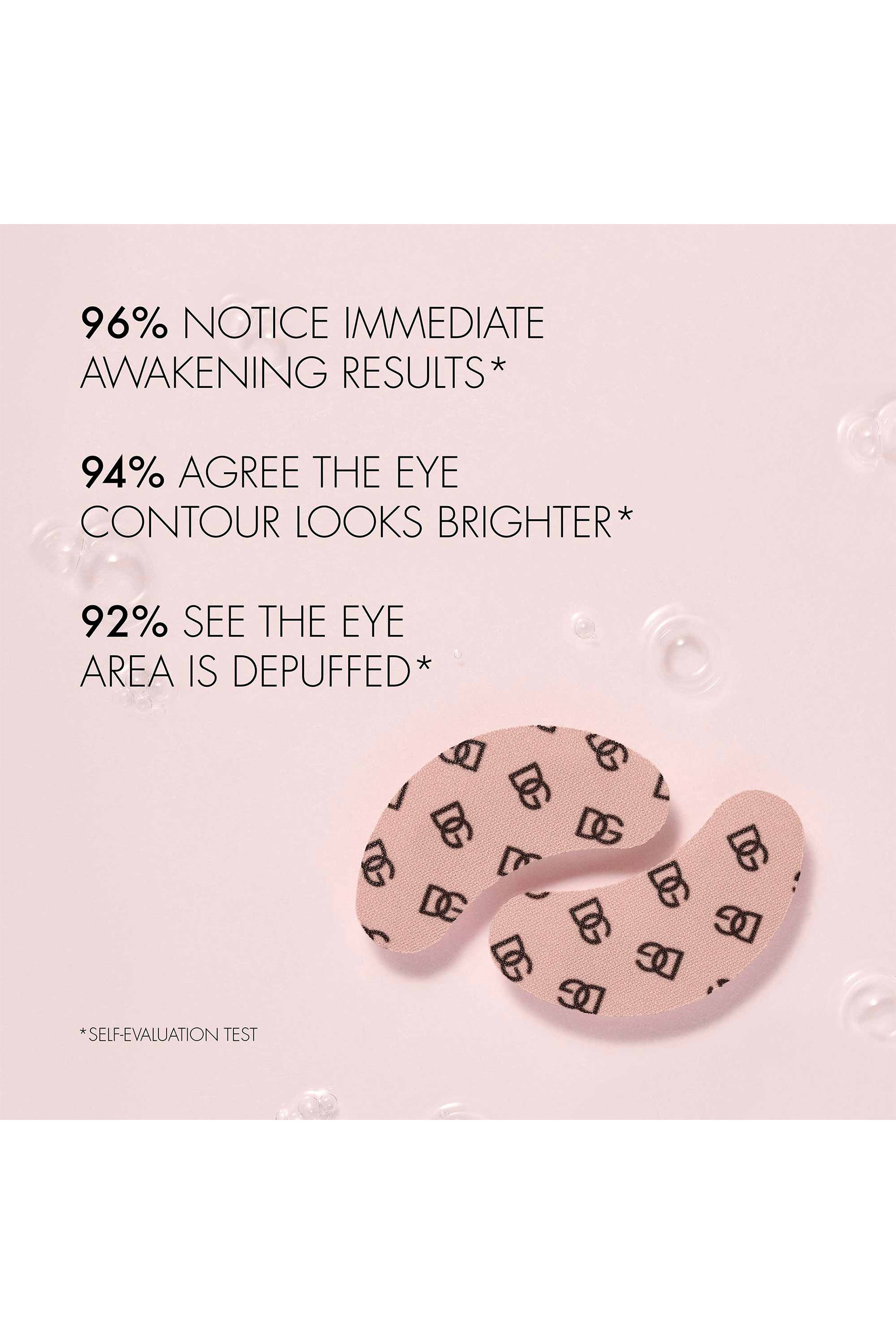 لصقات للعين بالكافيين للتخلص من الانتفاخ