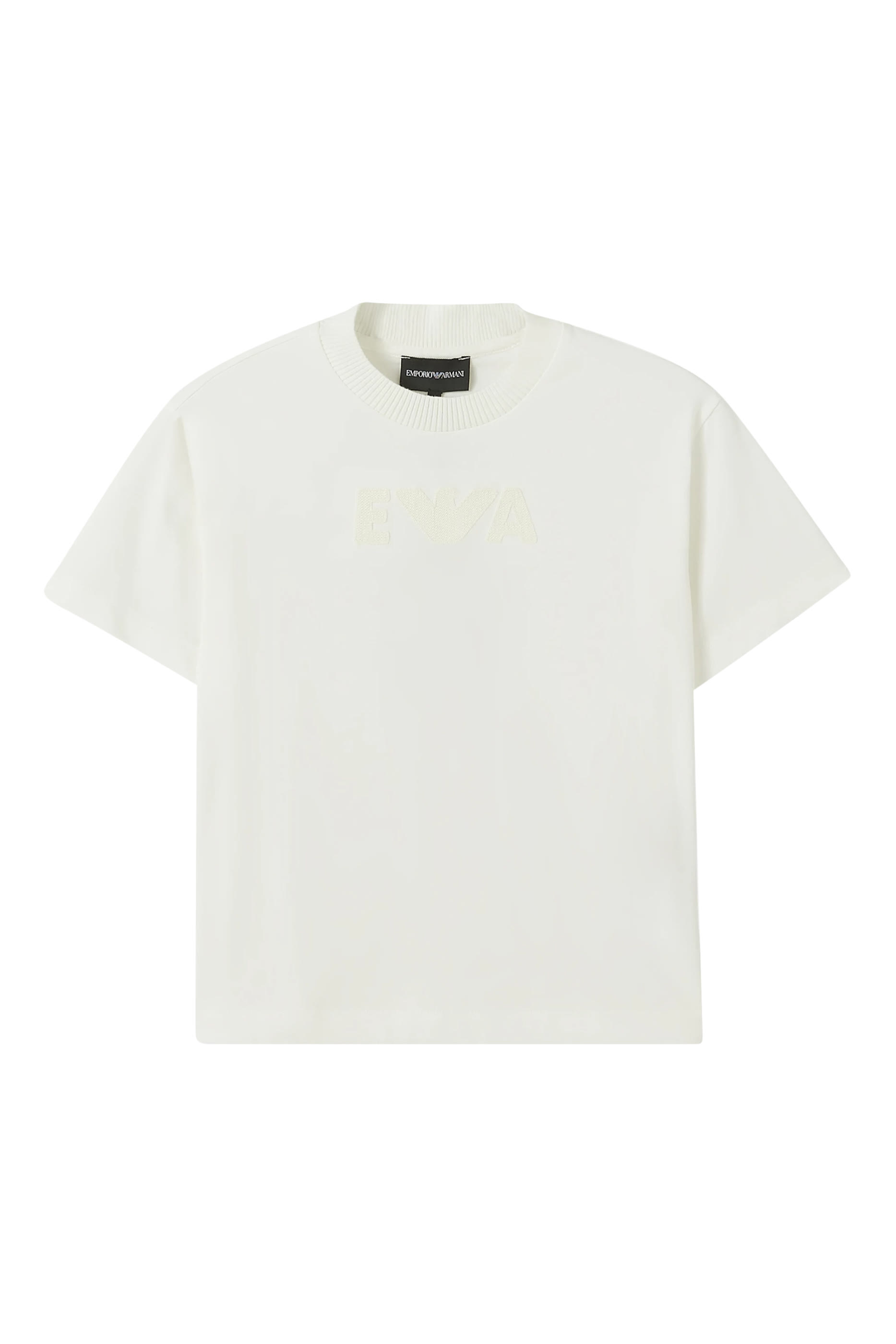 تيشيرت بشعار الماركة للأطفال null