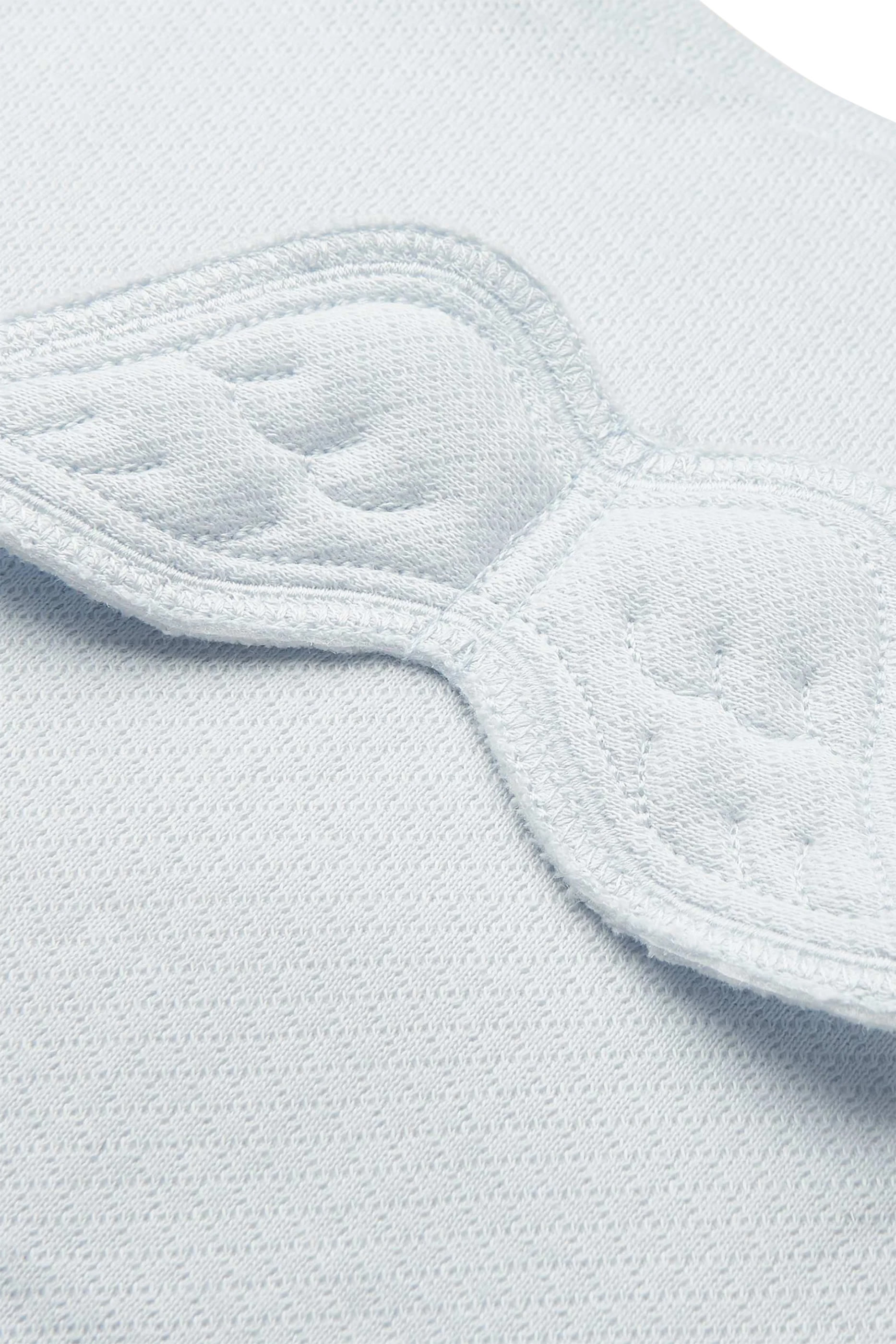 بيجاما لباس قطعة واحدة بنقشة جناح ملائكة بونتيل للأطفال