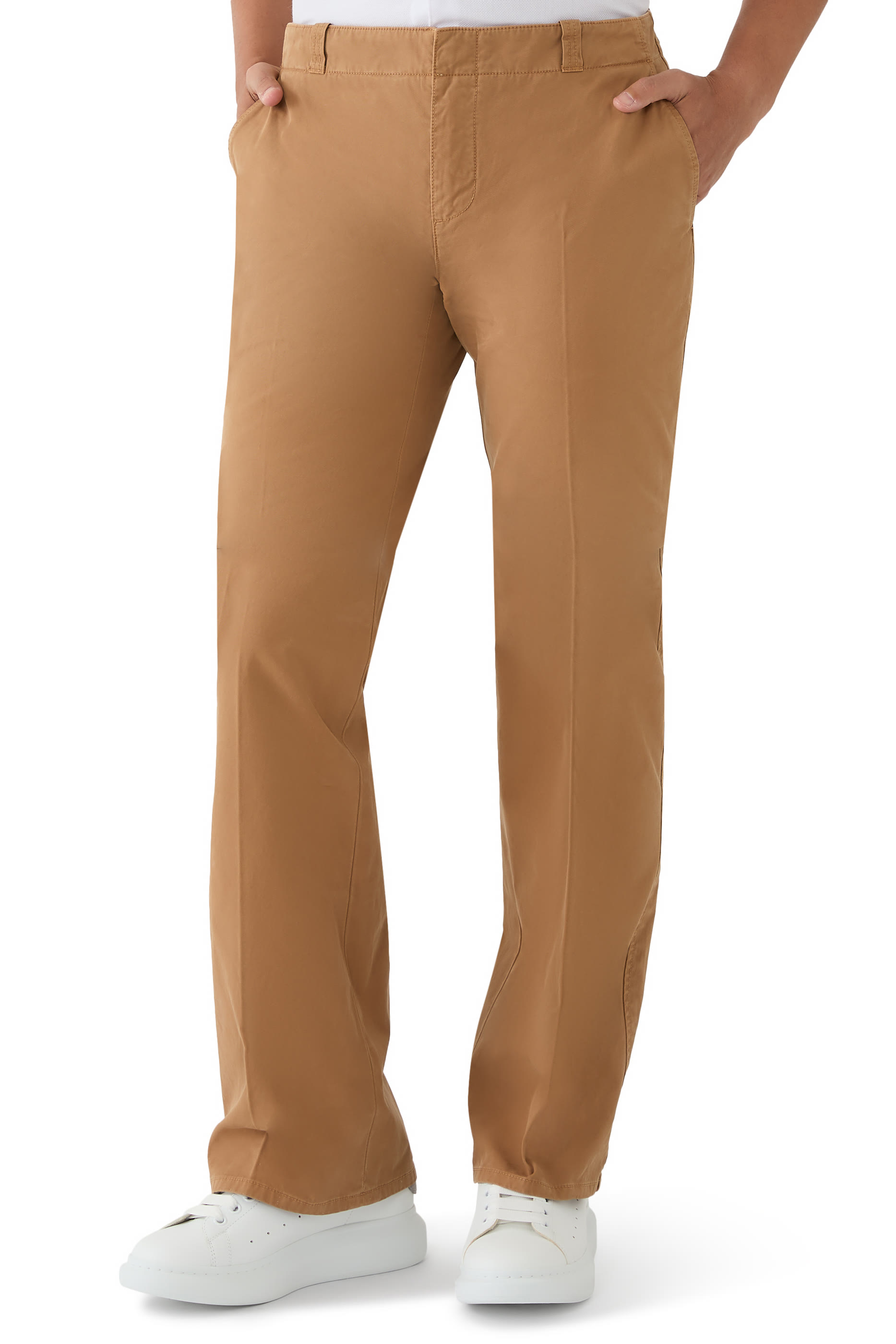 بنطال تشينو بخصر منخفض