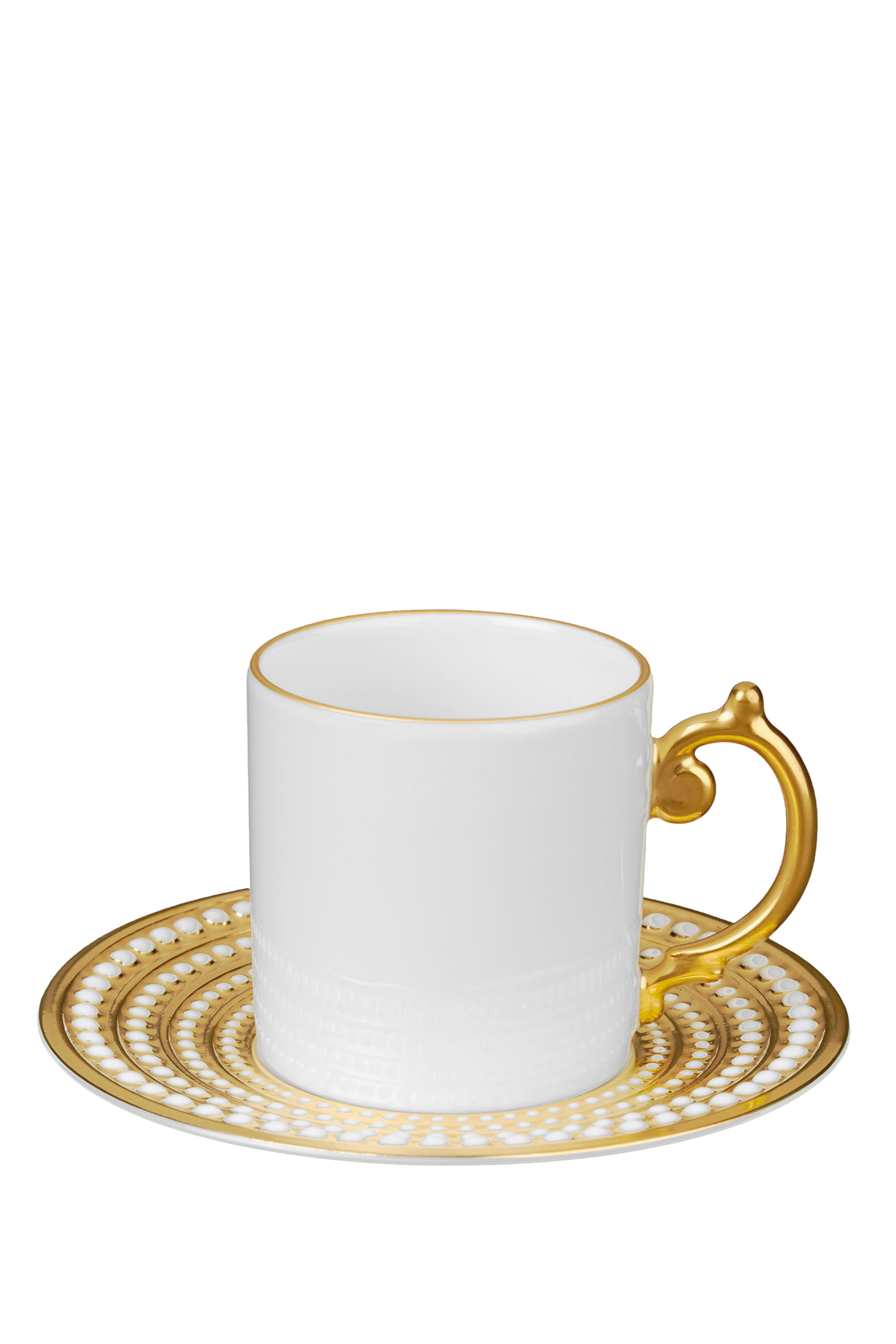 طقم فناجين وأطباق إسبريسو بيرليه، قطعتين