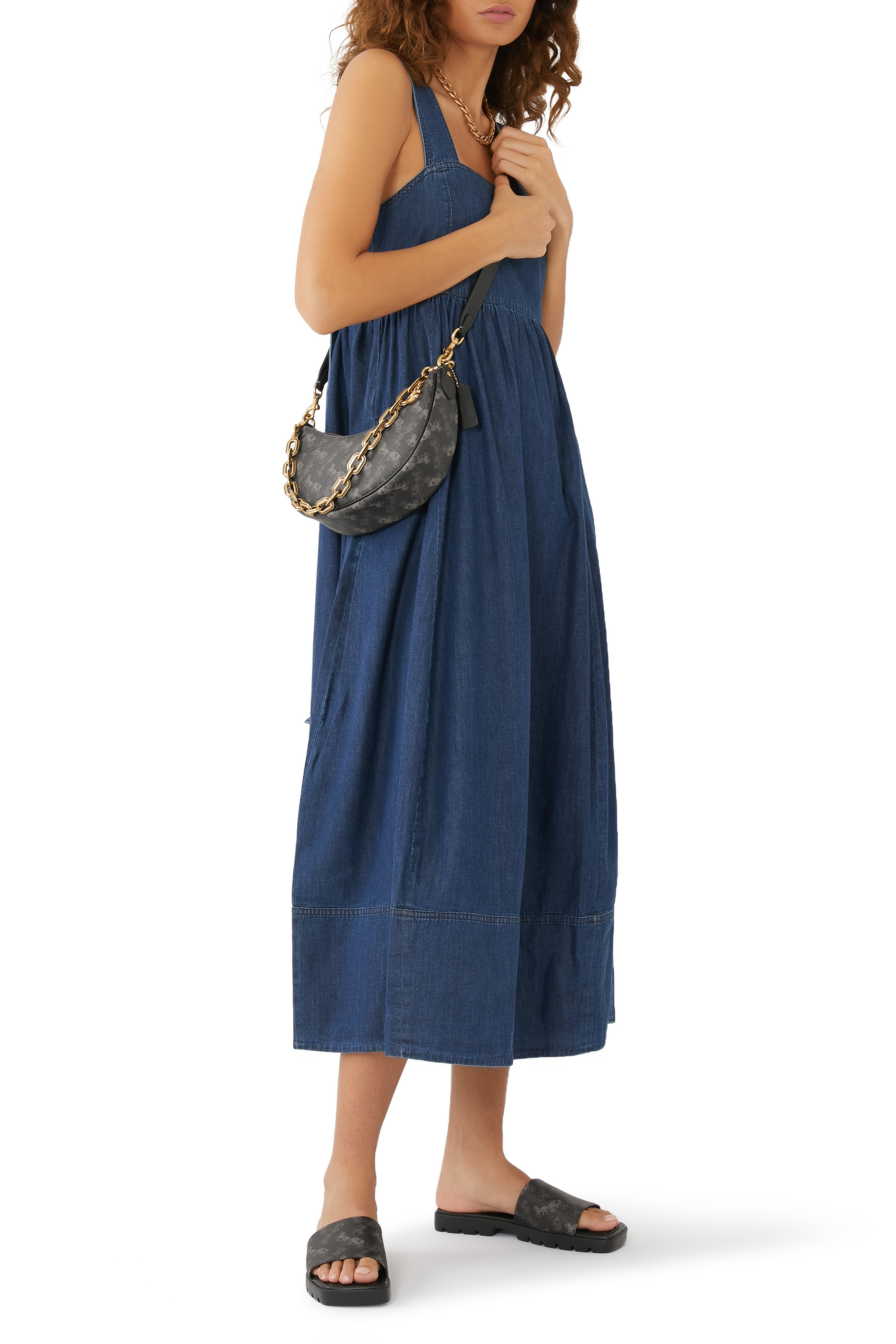 صندل فلورنس بطبعة العربة والحصان