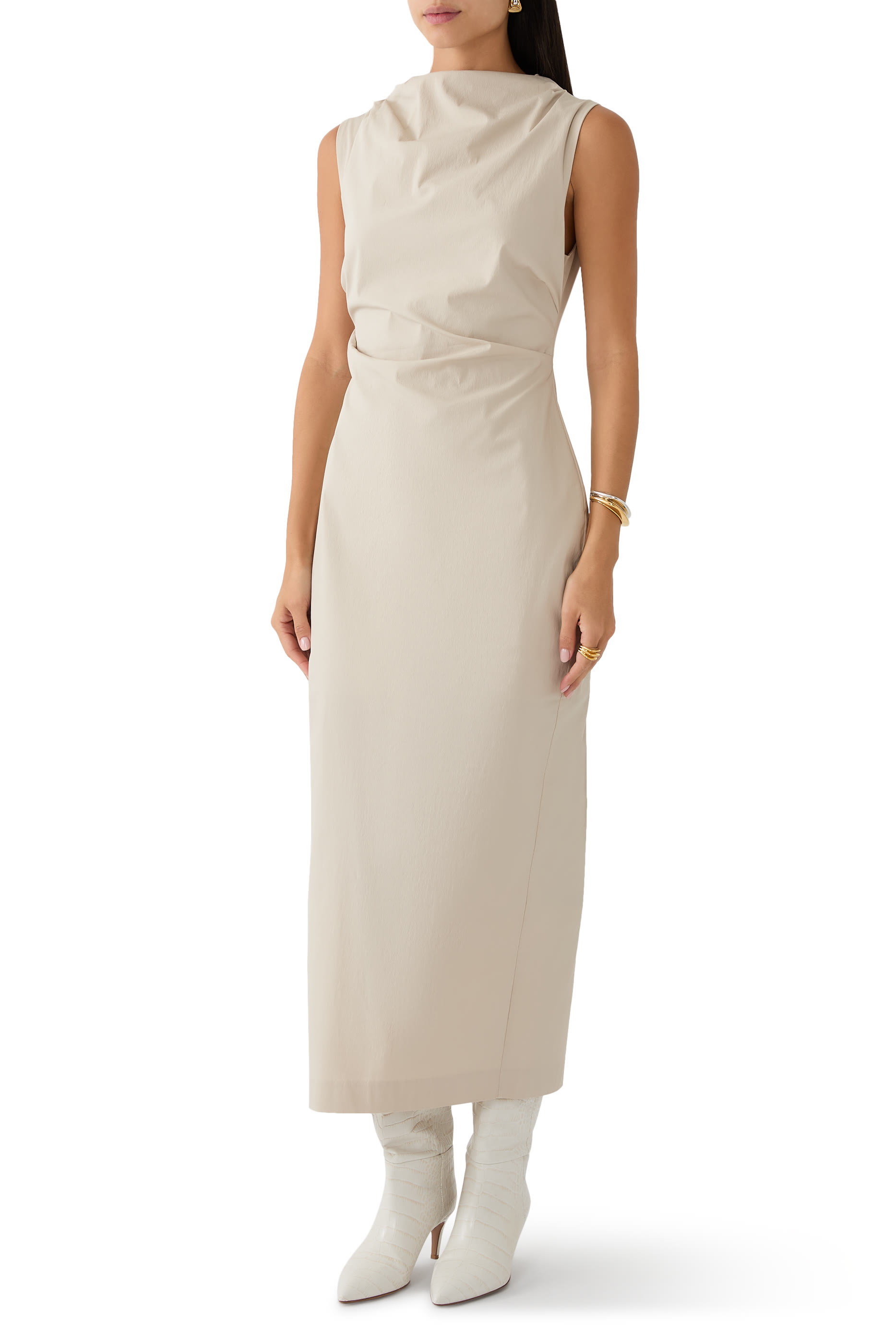 فستان سوفت بقصة ضيقة