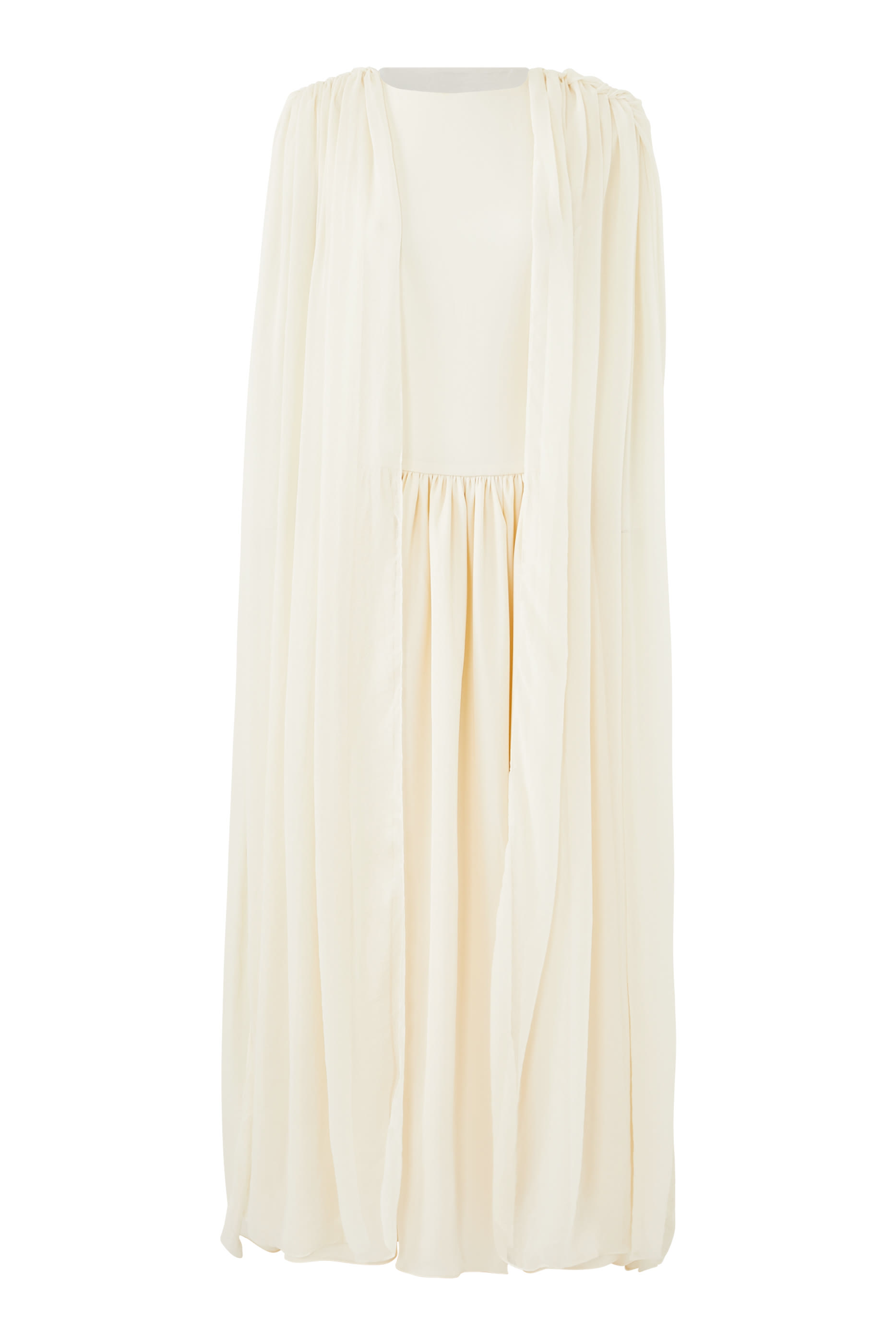 فستان سهاب بأجزاء بتصميم وشاح null