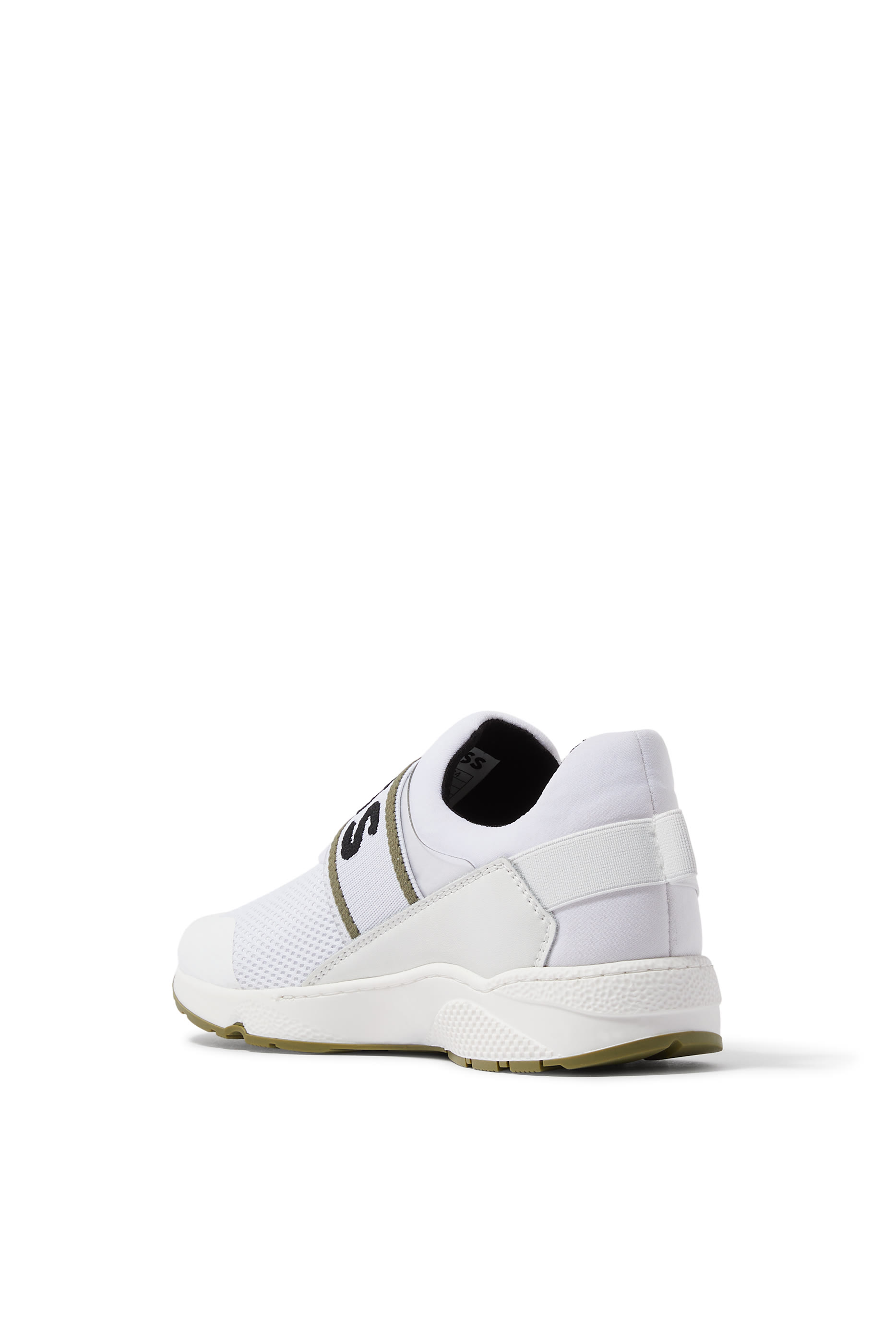 سنيكرز جلد وقماش شبكي للأطفال