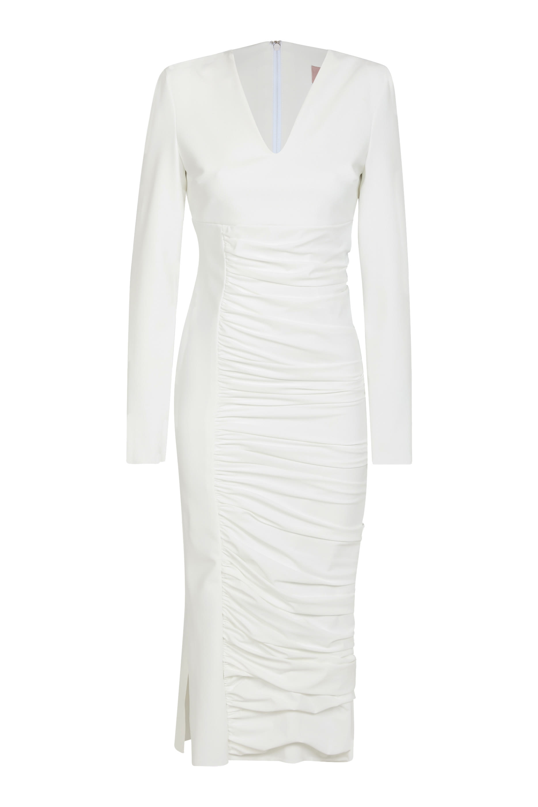 Long Sleeves Midi Dress