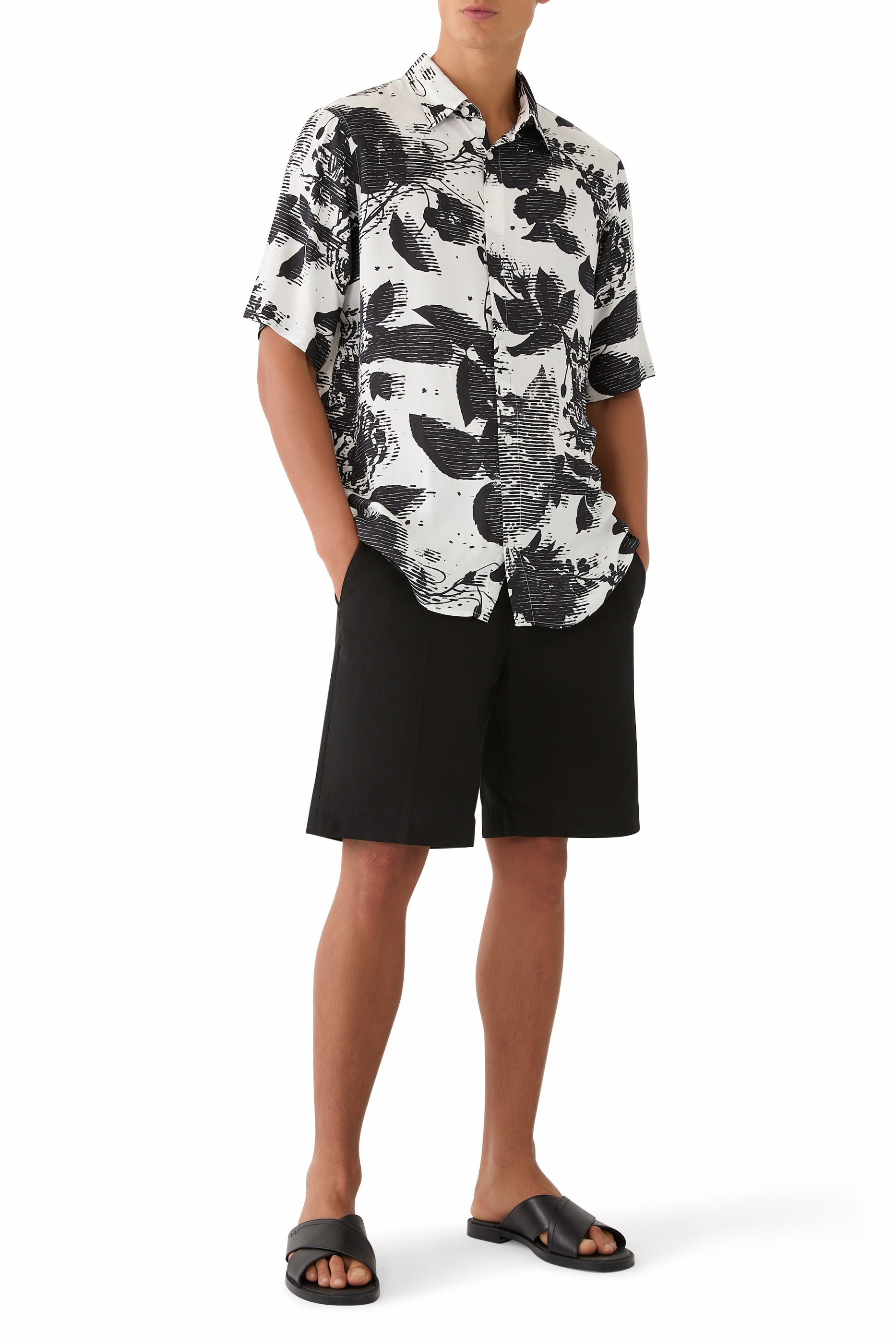 قميص مارينا بأكمام قصيرة