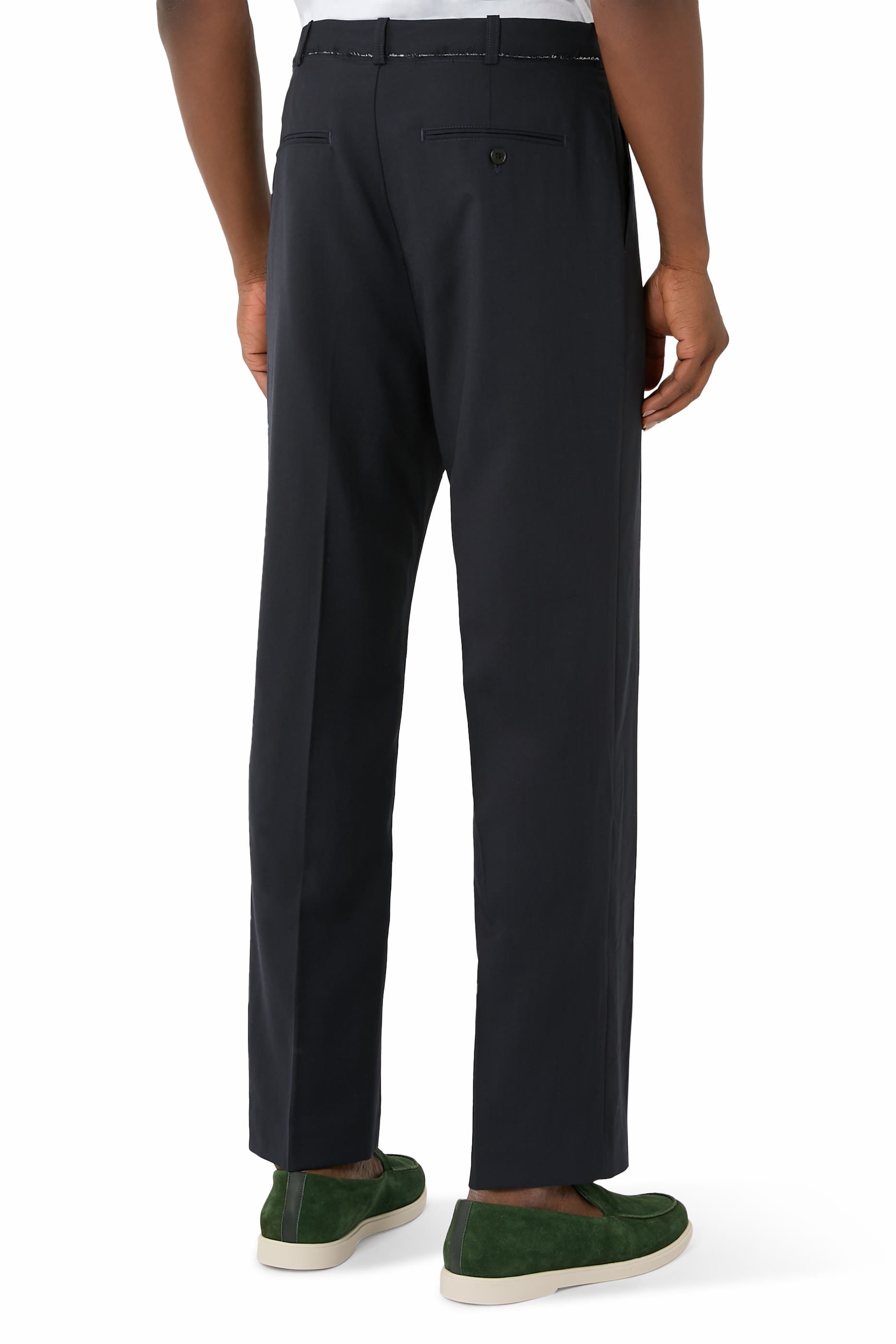 بنطال تروبيكال قصير صوف