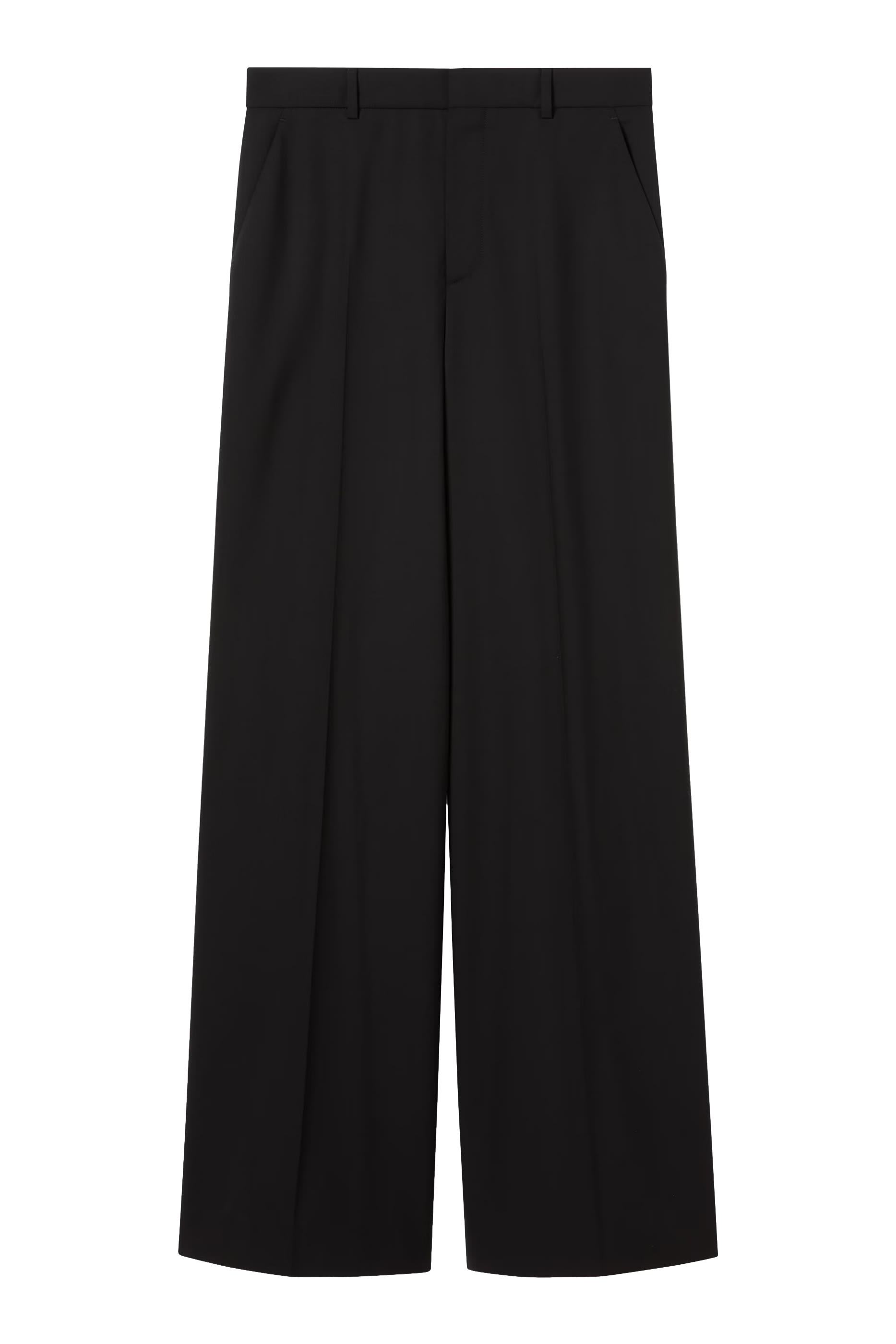 بنطال صوف خفيف مطرز