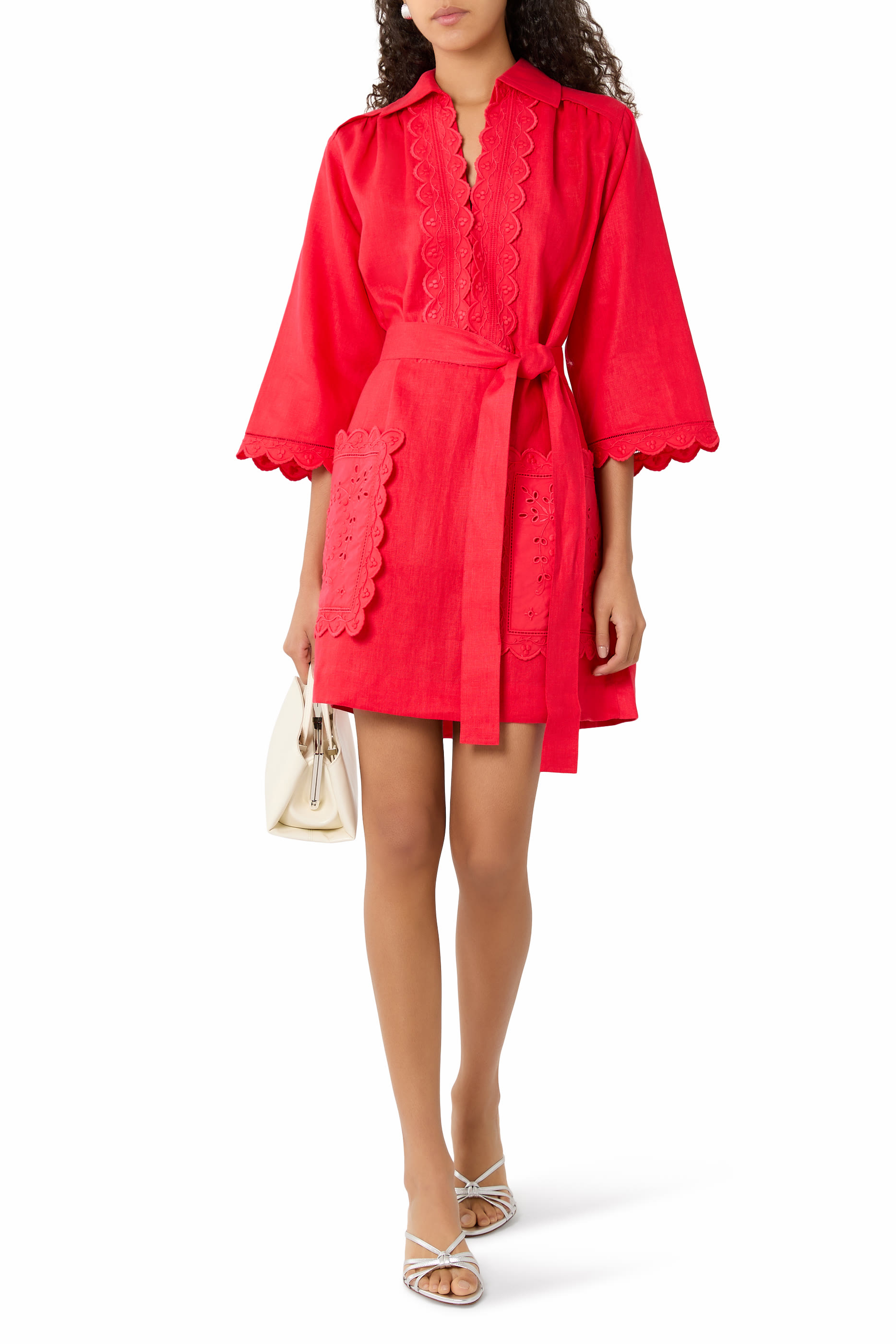 فستان تونيك بنقشة منديل