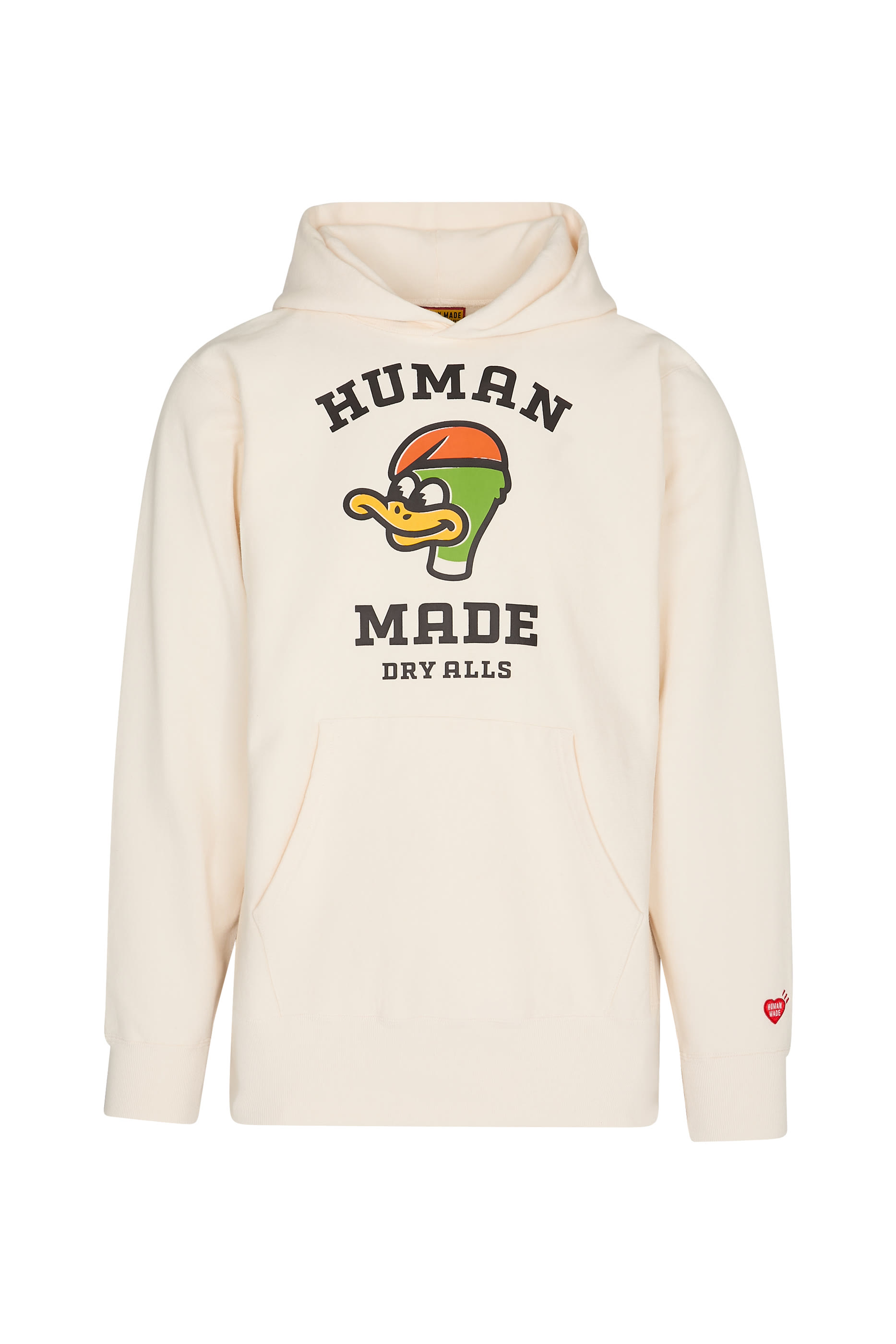 هودي بشعار الماركة قماش ثقيل الوزن