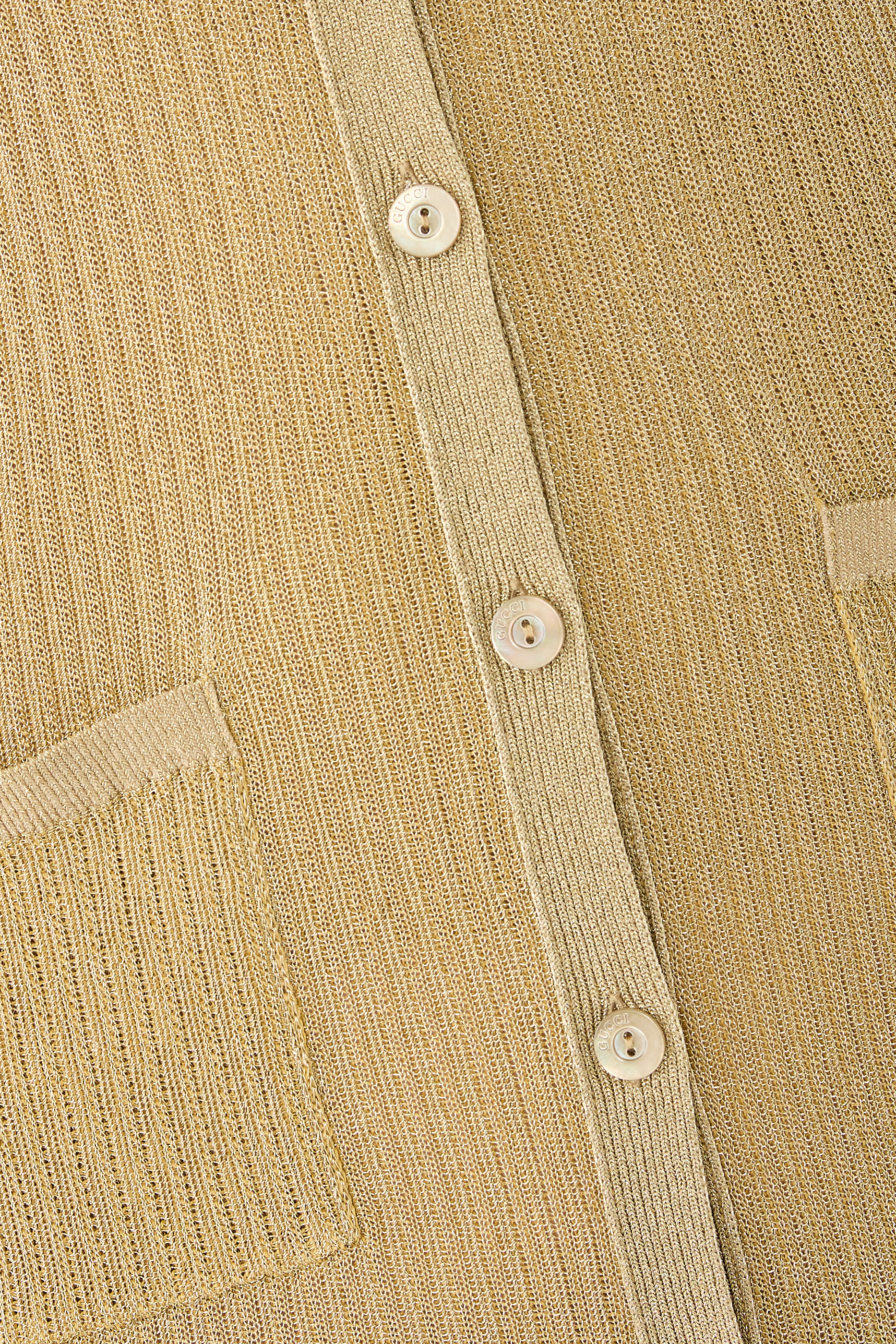 فستان بياقة بولو قماش مضلع