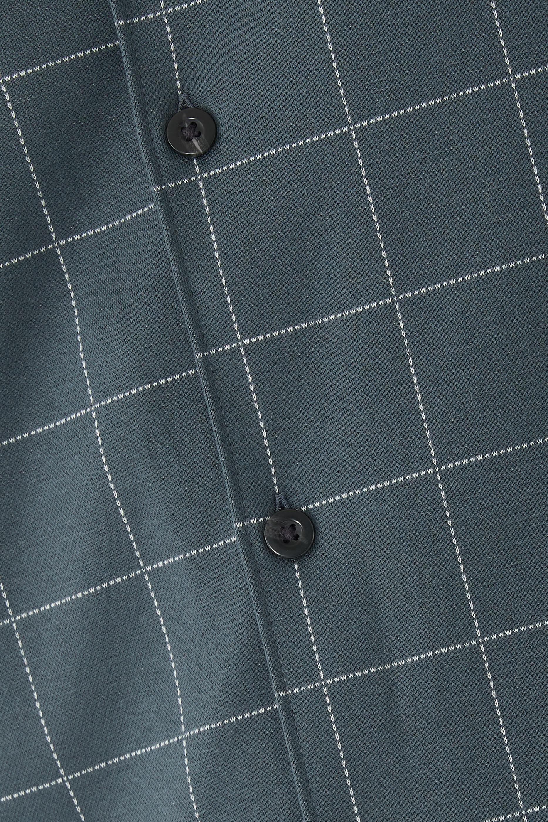 Windowpane Check Camp Shirt
