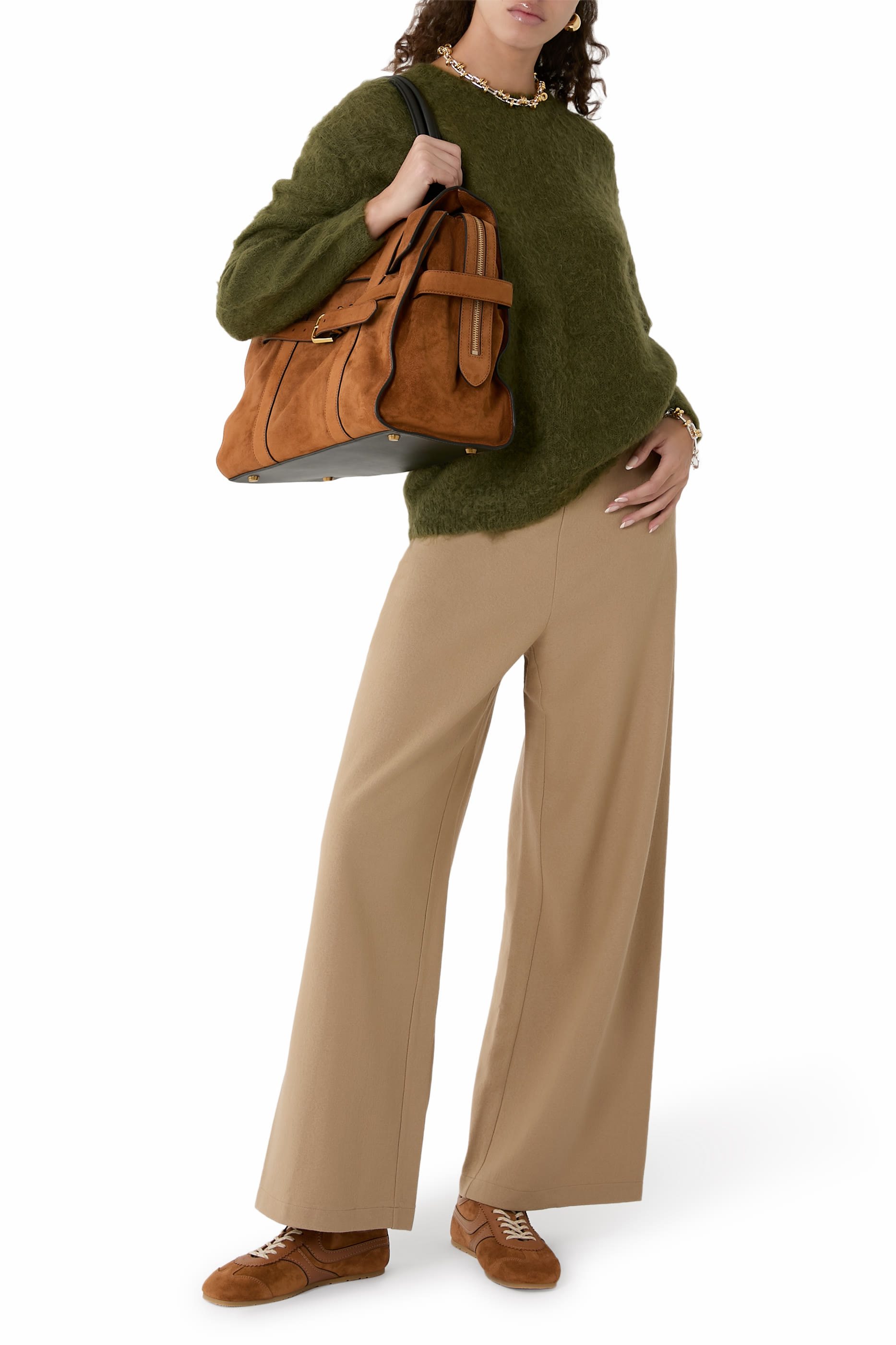 كنزة نسيج موهير فائق النعومة