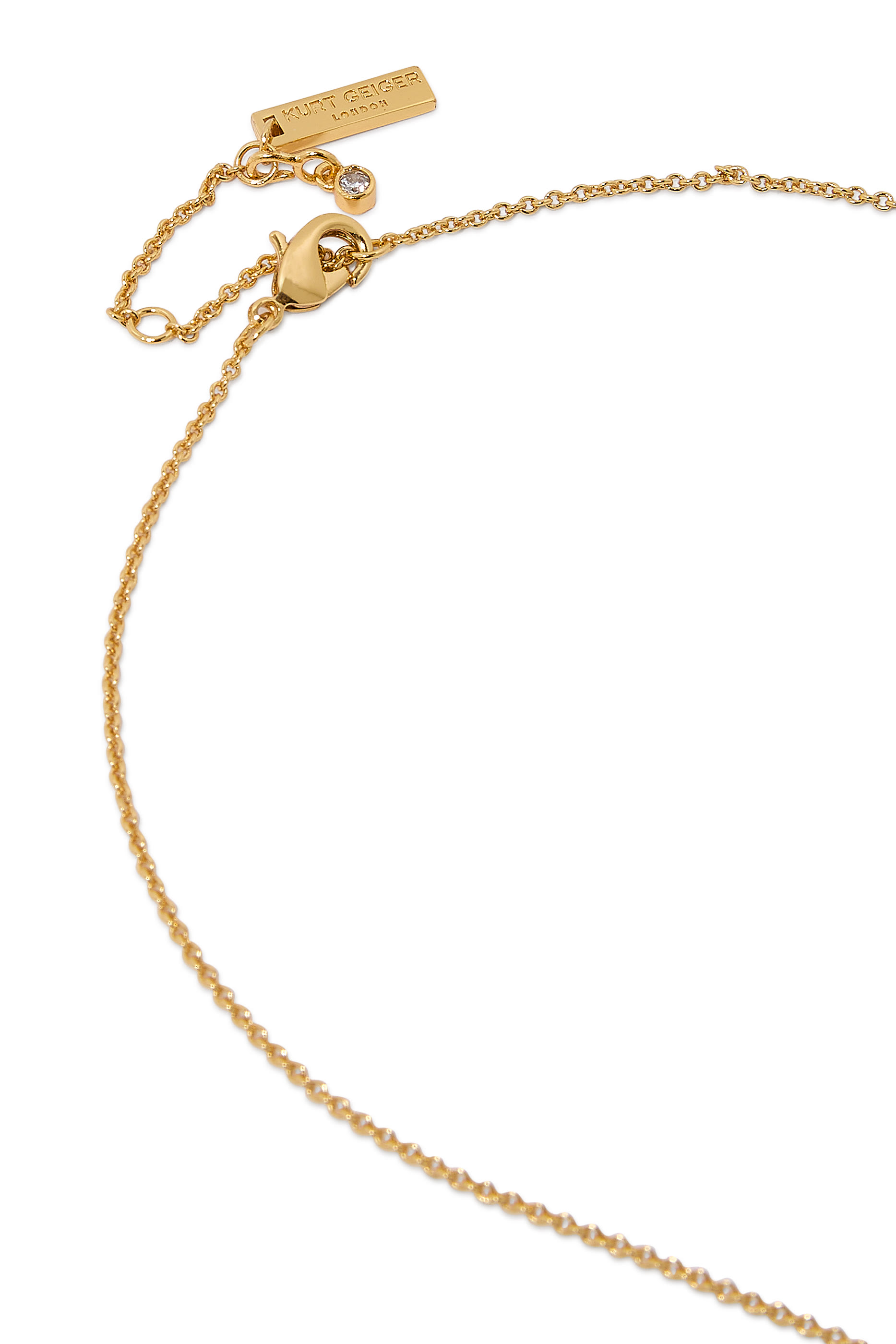 قلادة مرصعة بكريستال والتورمالين شبه الثمين، نحاس