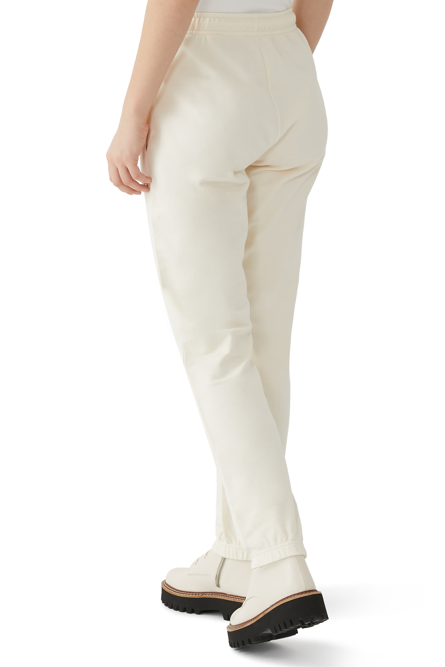 بنطال رياضي برقعة بشعار الماركة