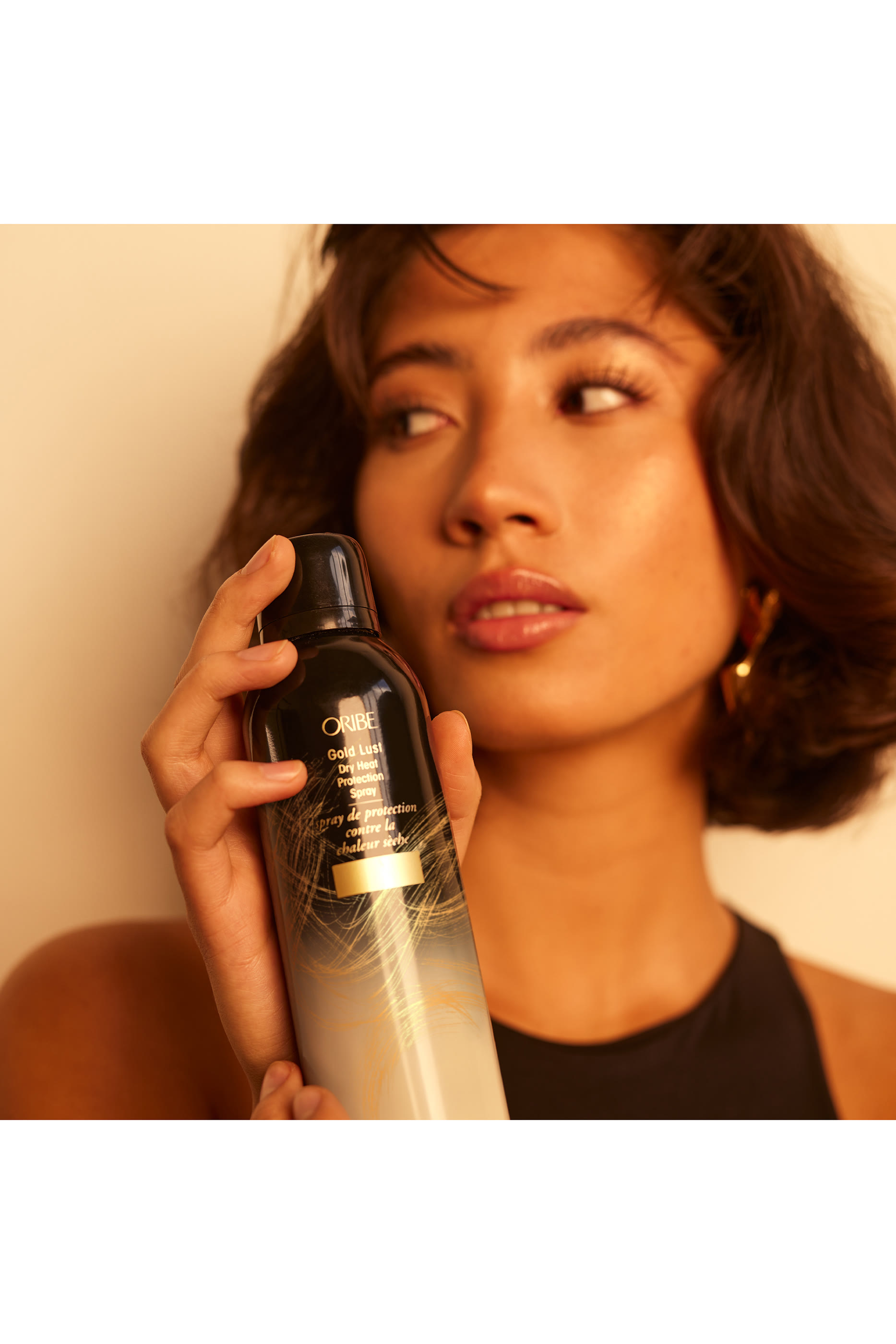 بخاخ جولد لاست لحماية الشعر الجاف من الحرارة