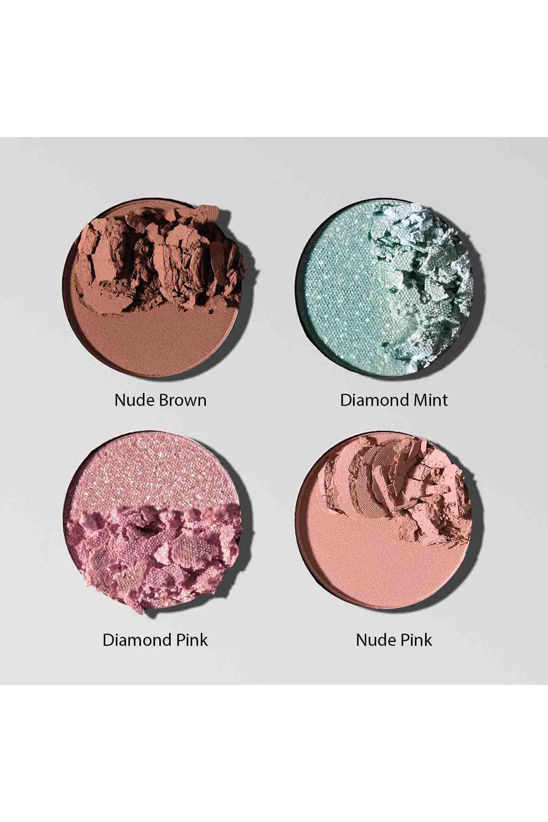 لوحة ظلال عيون بريزم دو فلور بأربع درجات