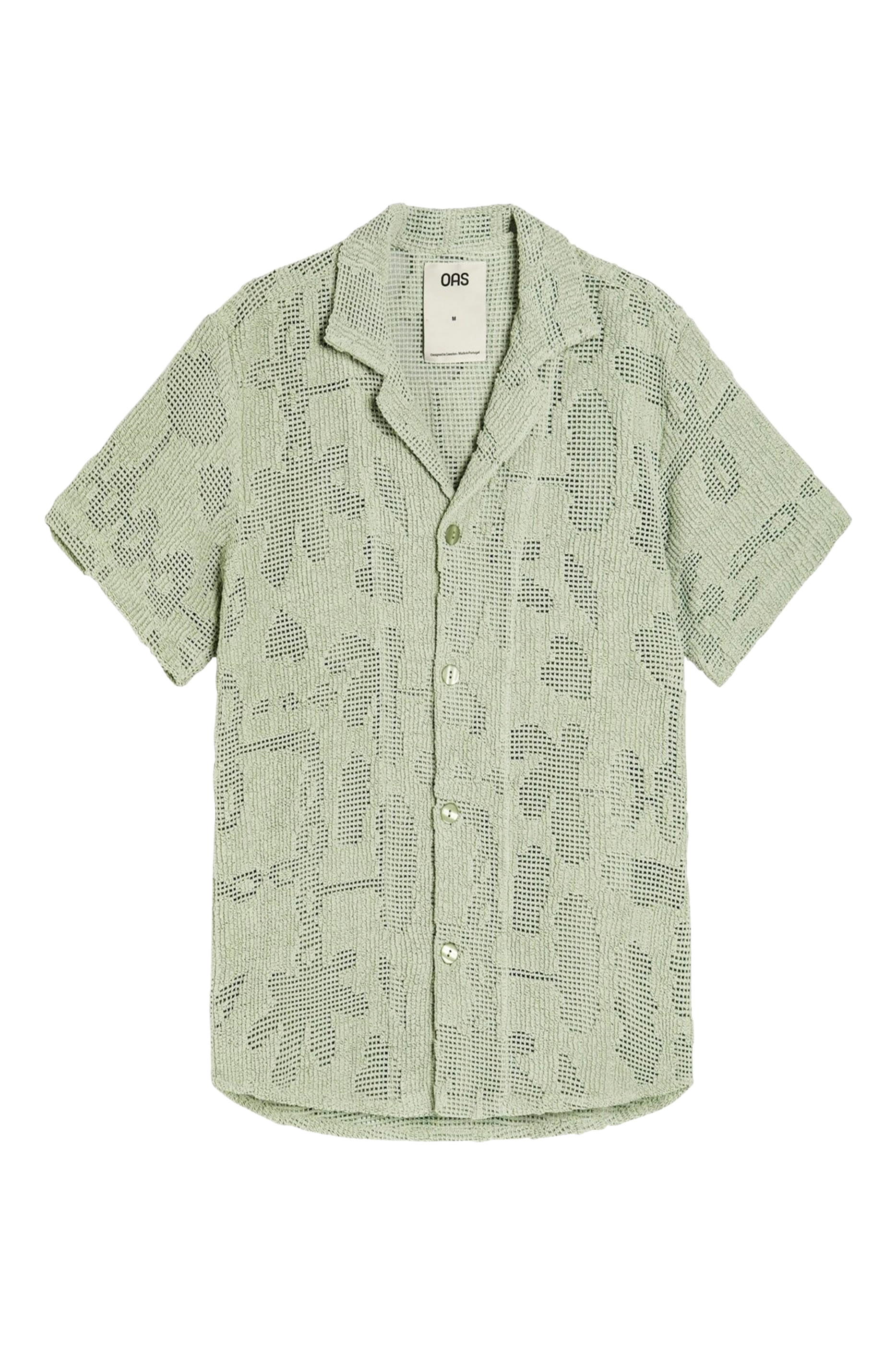 قميص جلابانوم بياقة كوبية كروشيه