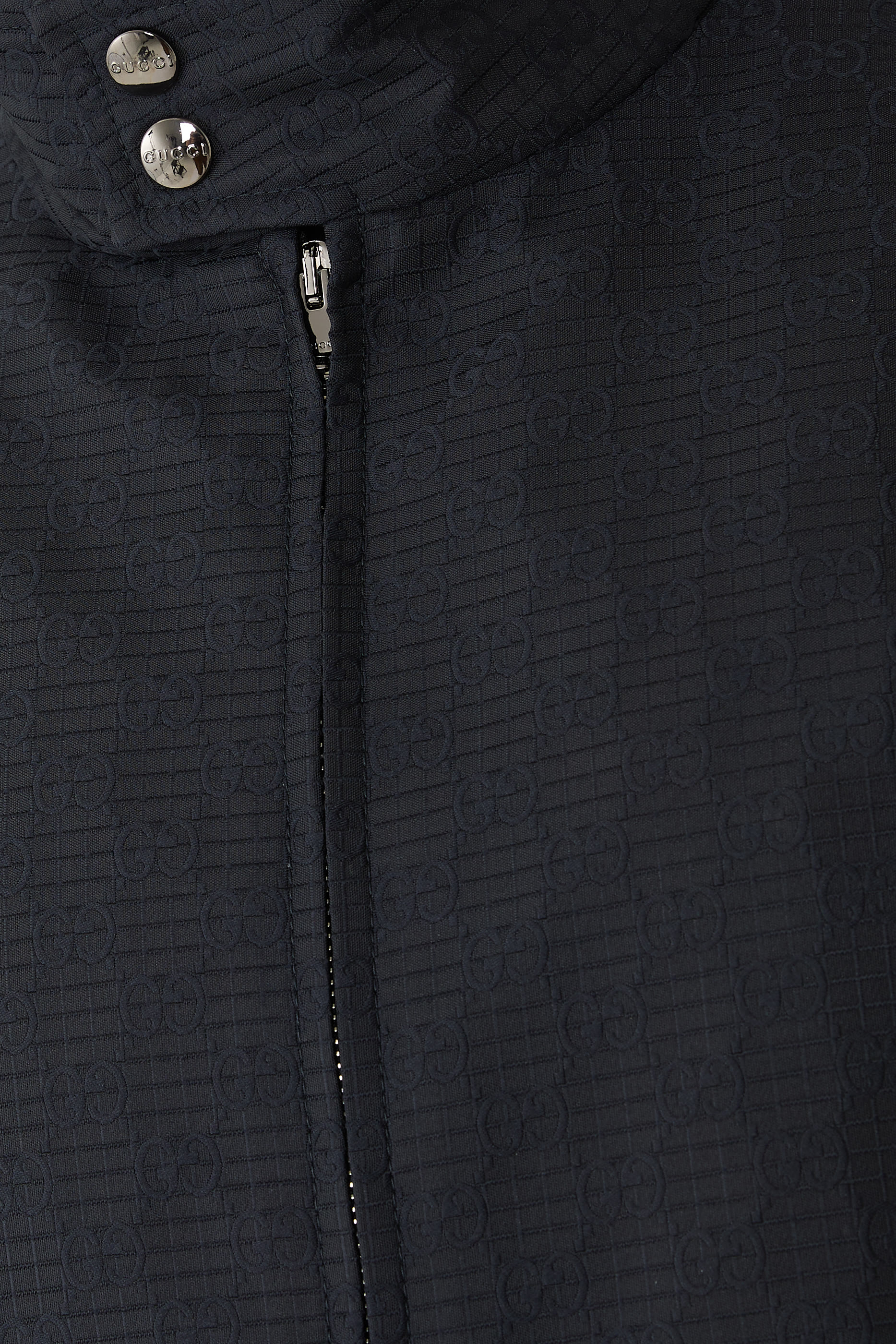 جاكيت ريبستوب بشعار الماركة وسحاب