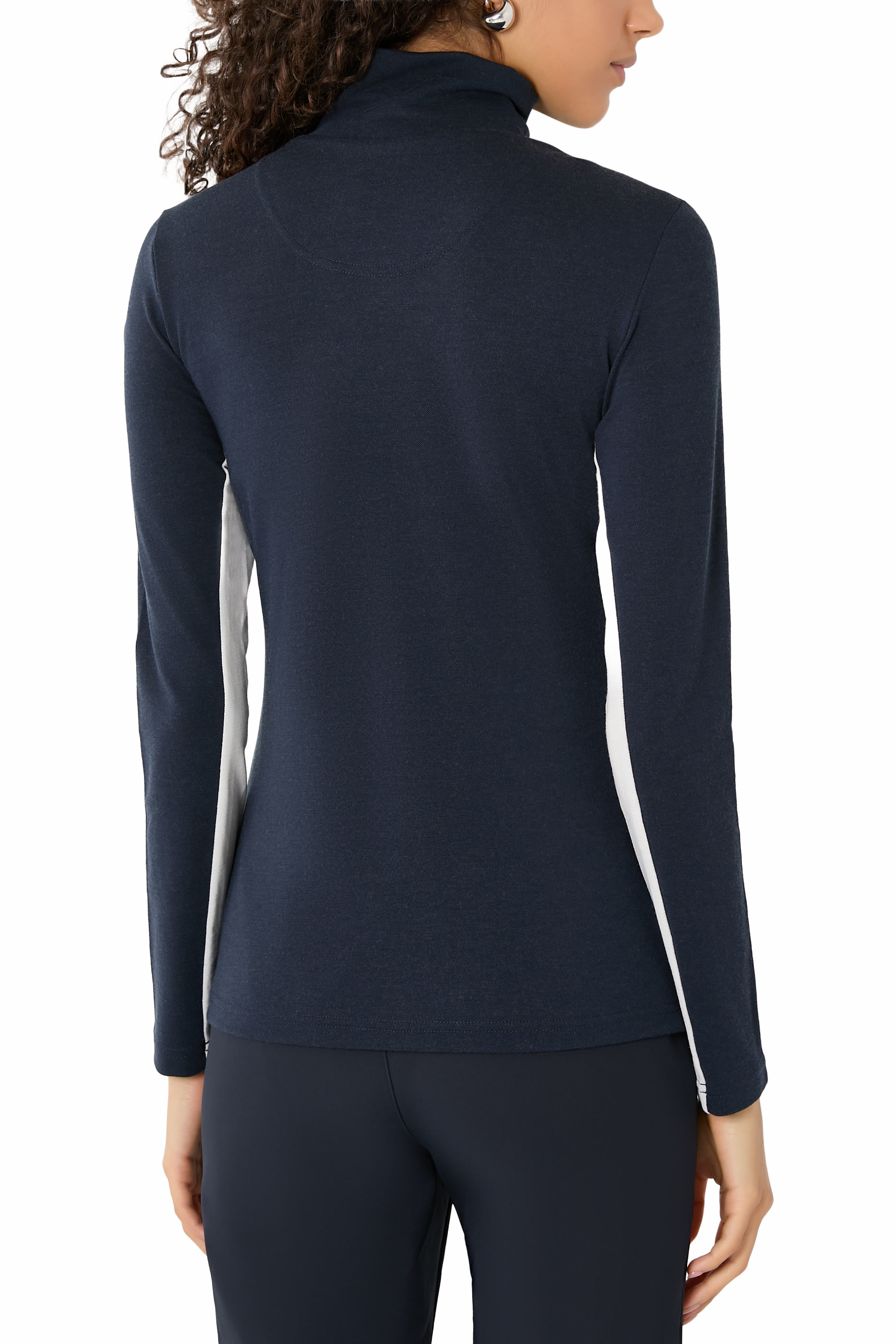 Voss Chevron Quarter Zip Sweater 