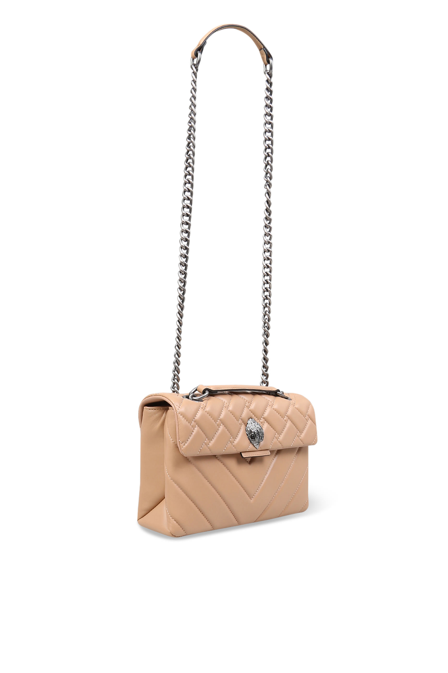 حقيبة كتف كنسينغتون جلد مبطن null