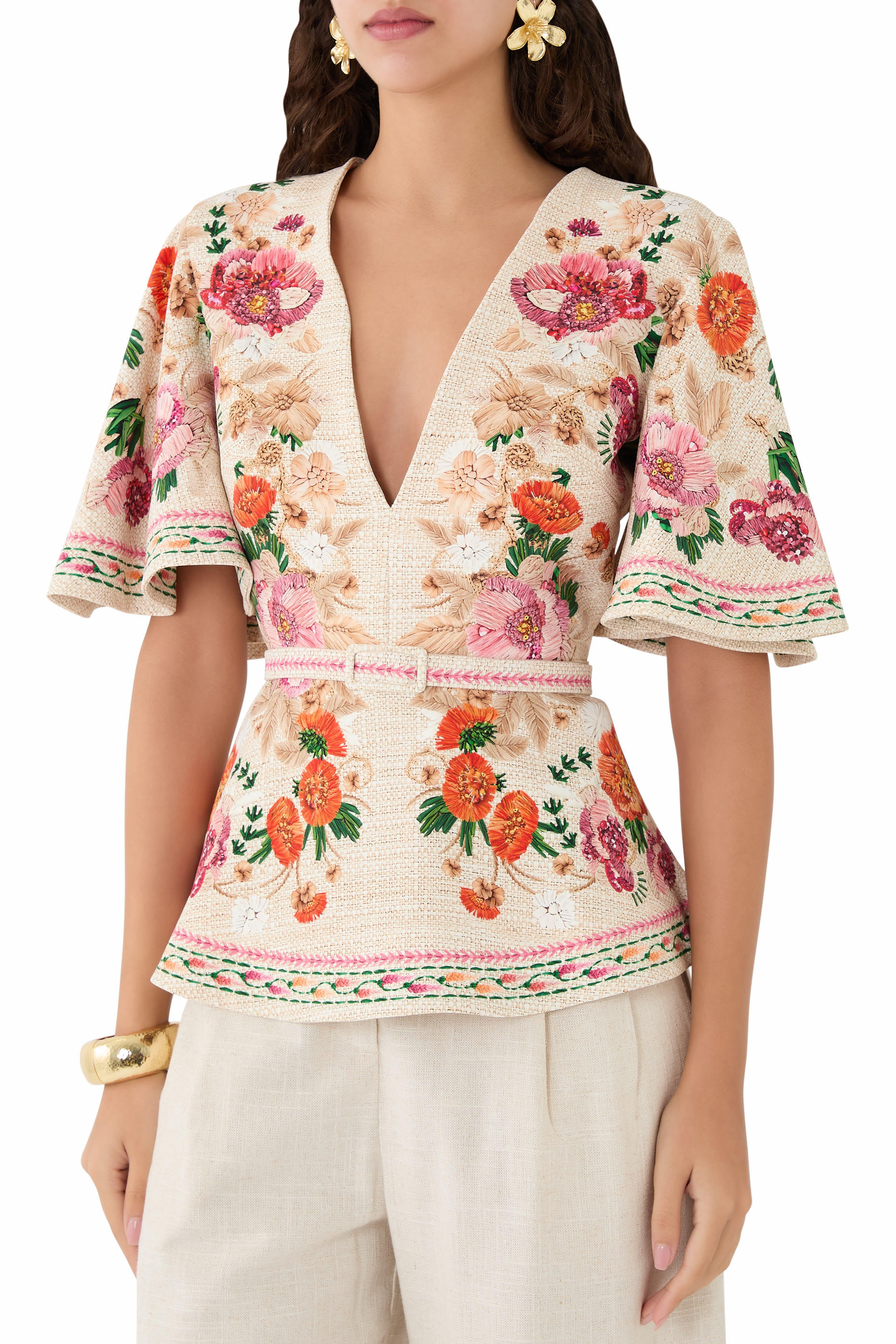 بلوزة فلوري