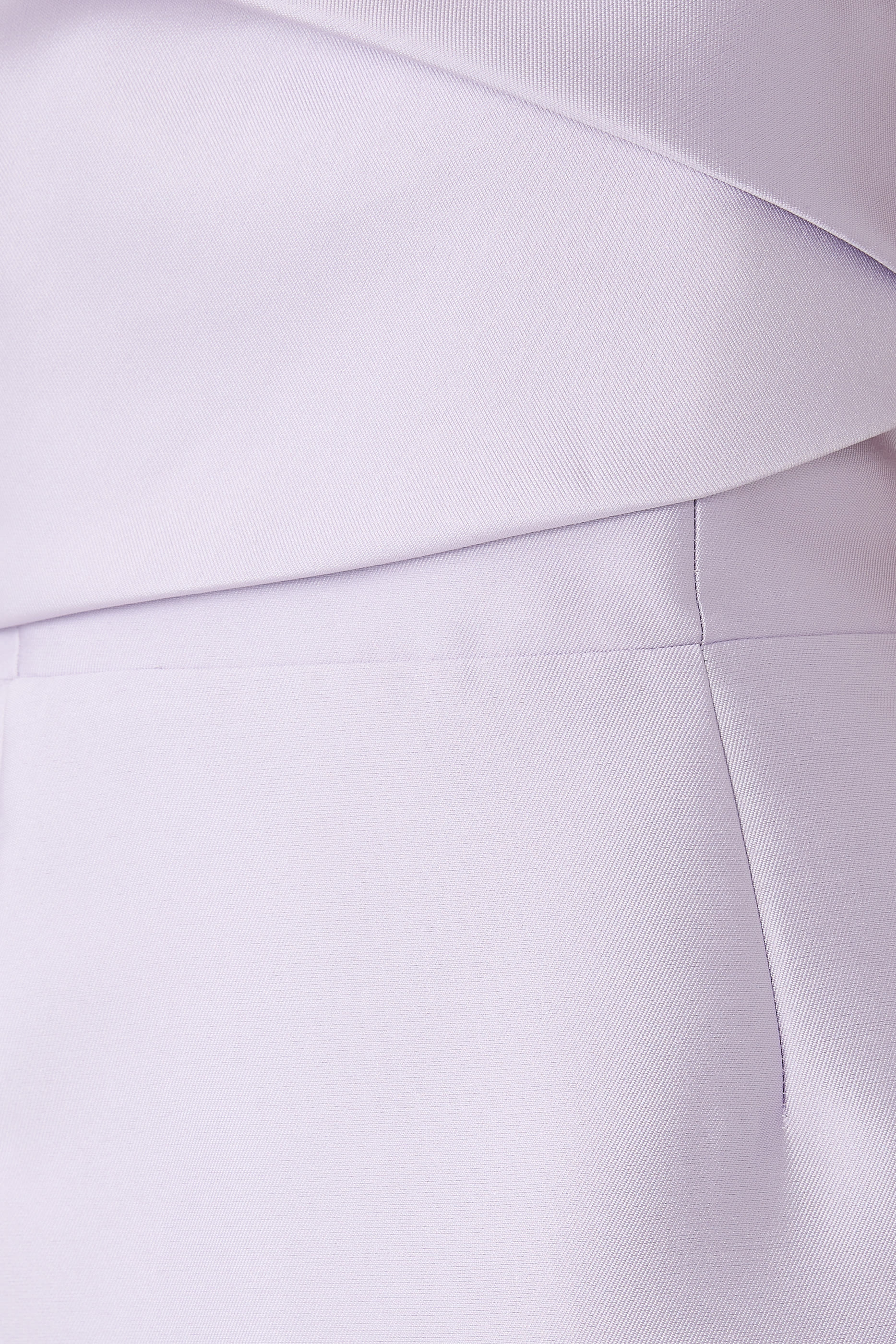 فستان كيكي بطول فوق الكاحل