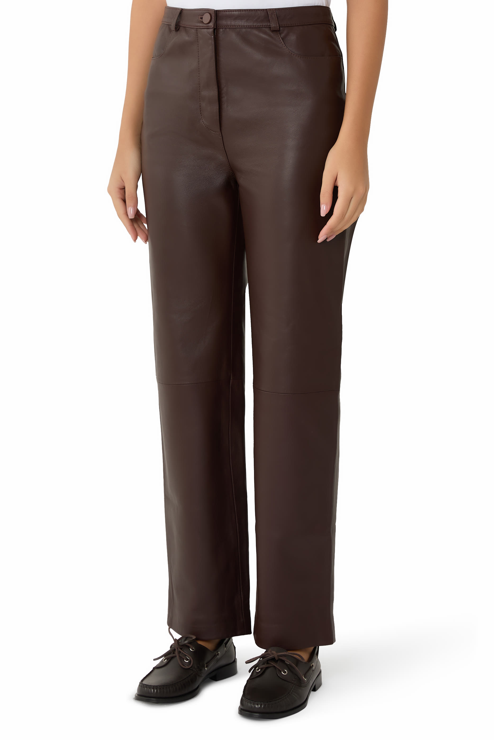 بنطال كوب جلد