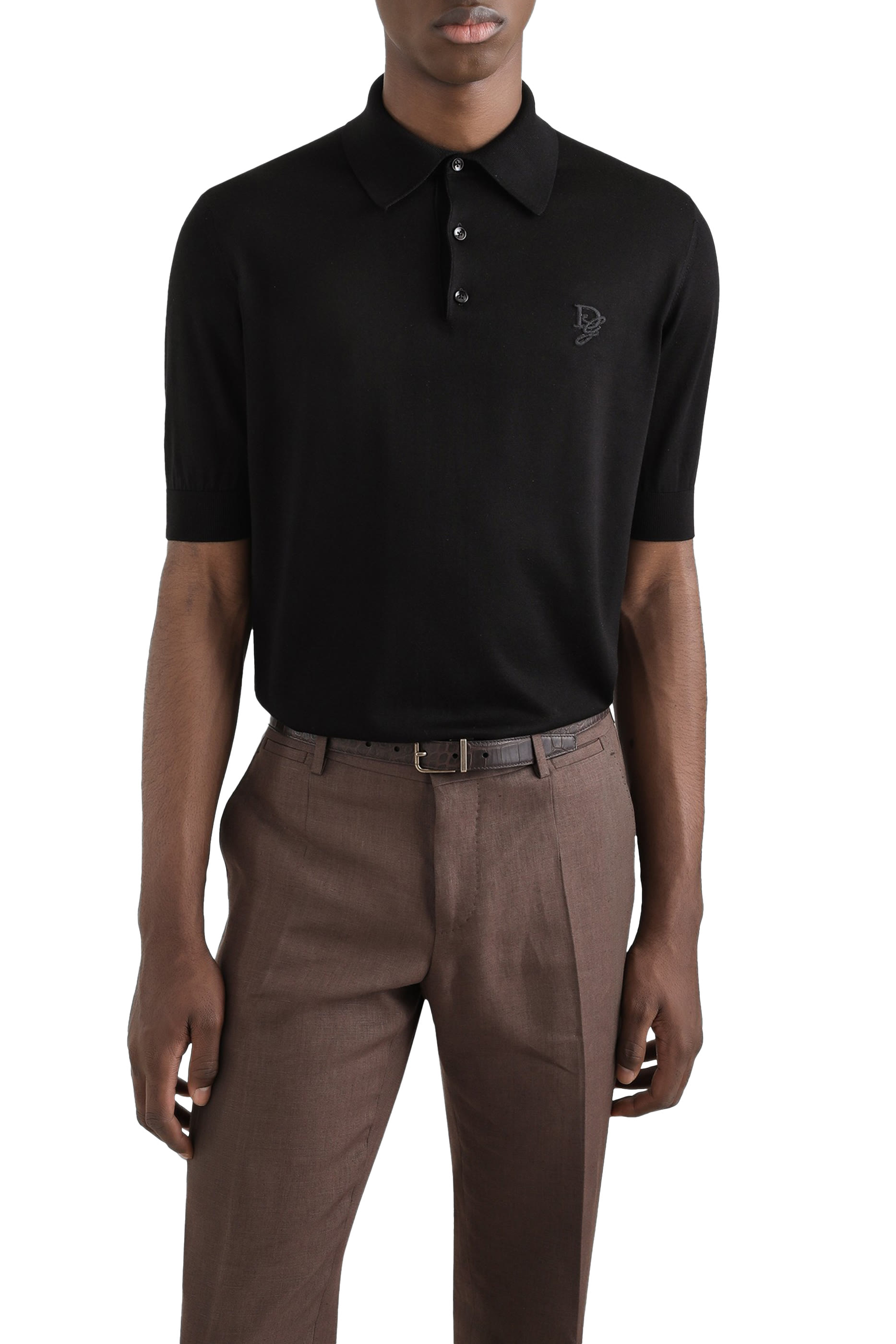 قميص بولو بشعار الماركة