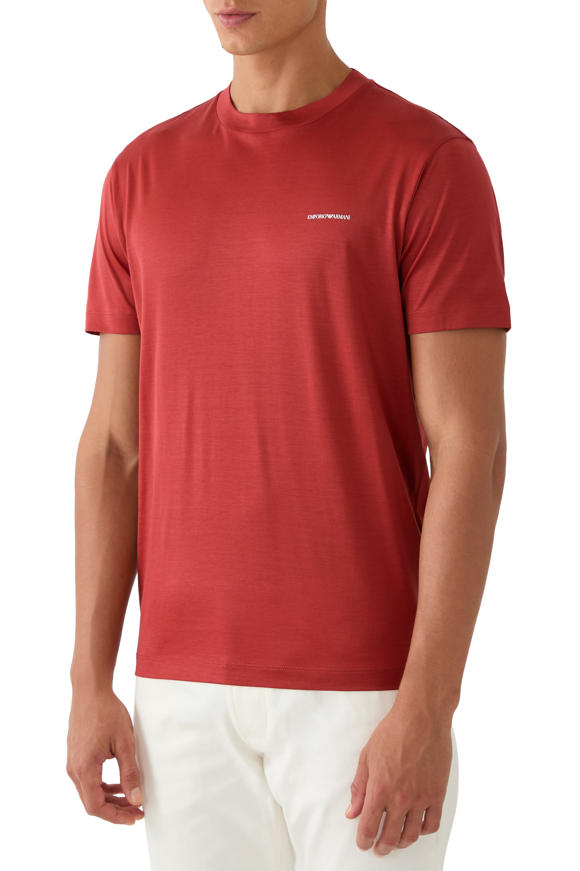 تيشيرت بشعار الماركة صغير من تشكيلة الأساسية