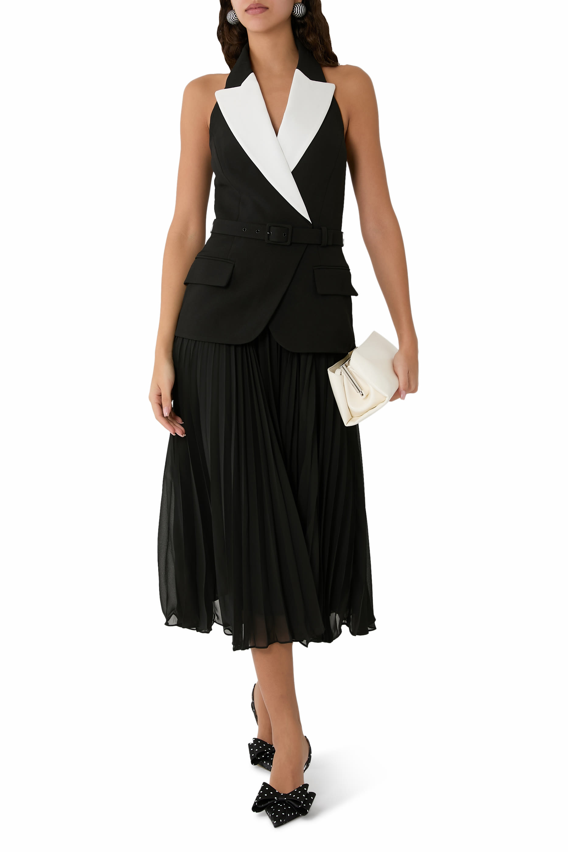 فستان إيما متوسط الطول