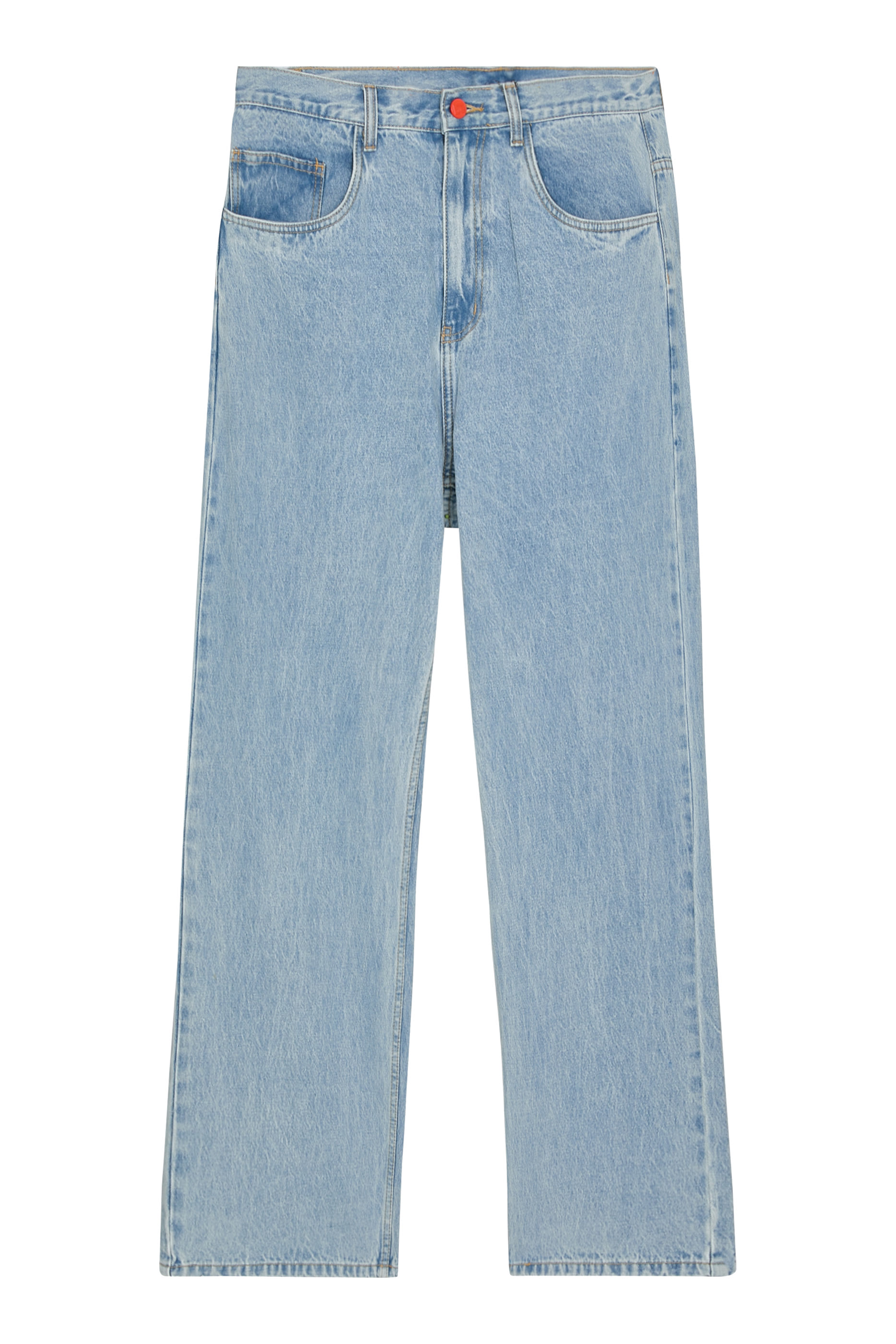 بنطال جينز ناينتيز بقصة واسعة للغاية