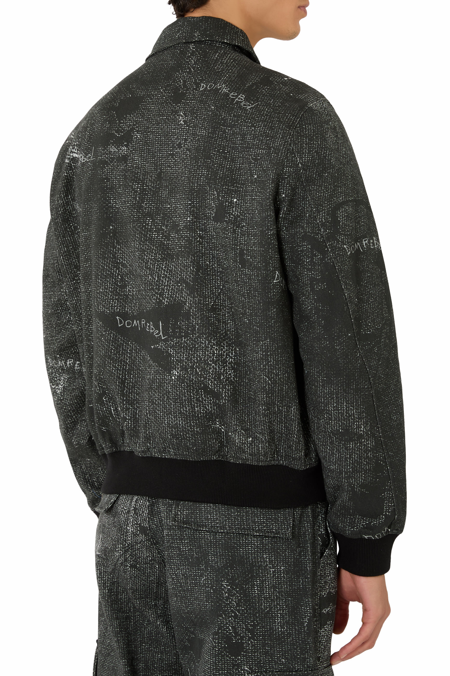 Painted Bomber Jacket 