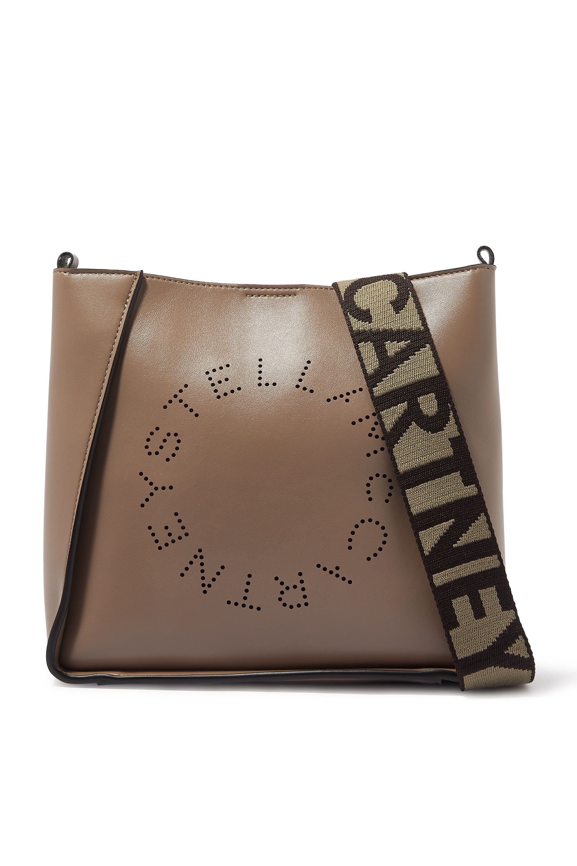 حقيبة كروس بودي صغيرة بشعار الماركة حقيبة كروس بودي صغيرة بشعار الماركة