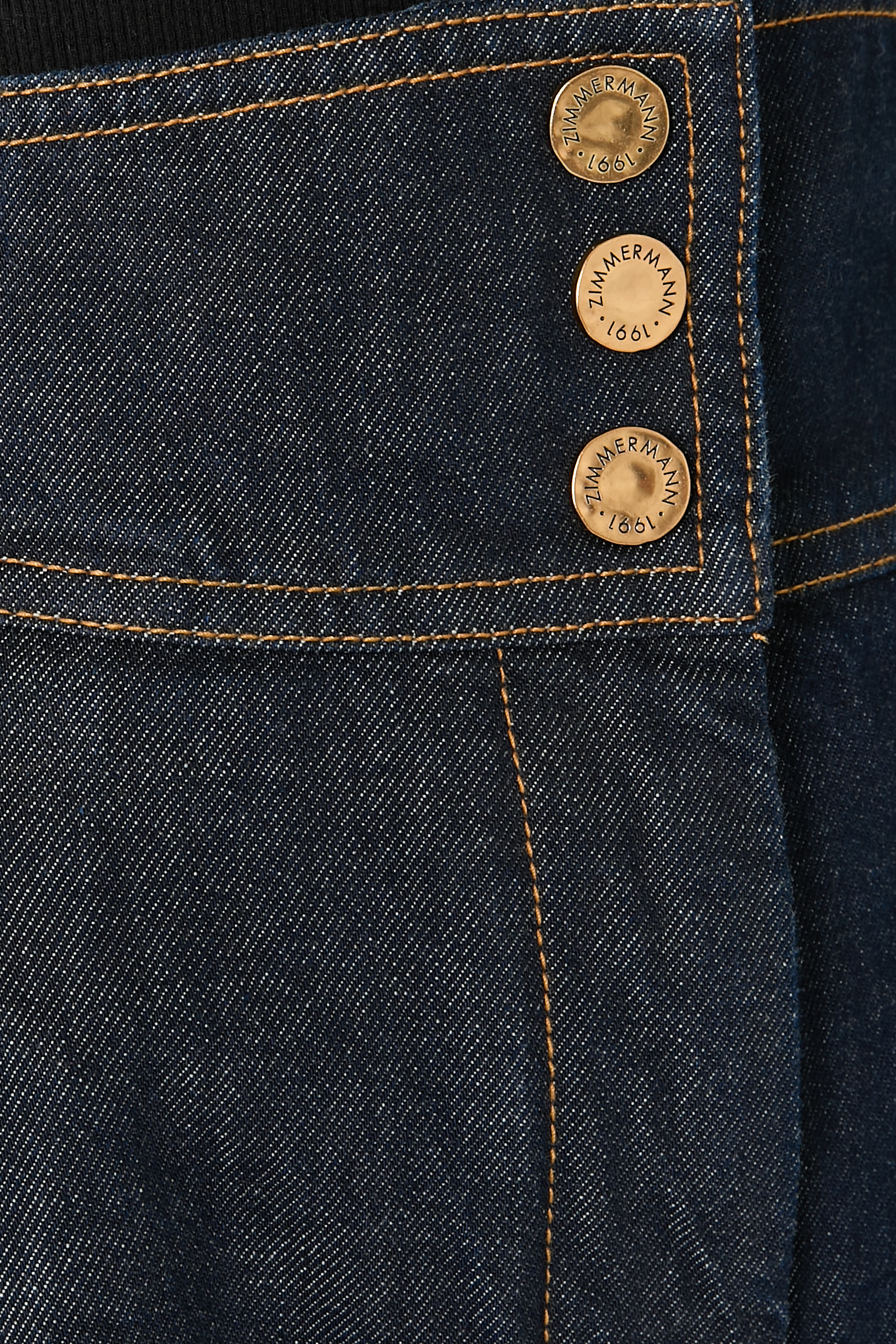 بنطال ريبيليون بقصة ضيقة دنيم