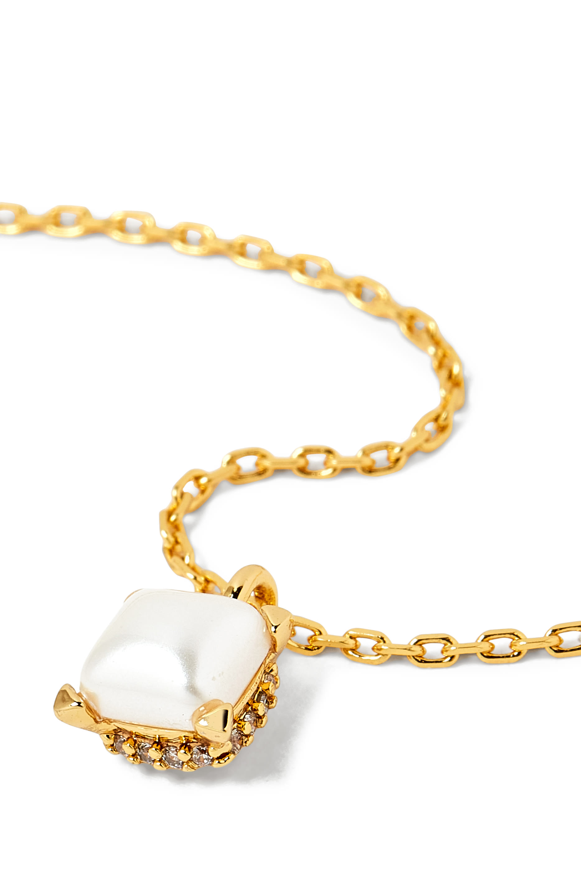 قلادة ليتل لاكجريس بدلاية مربعة 6 مم