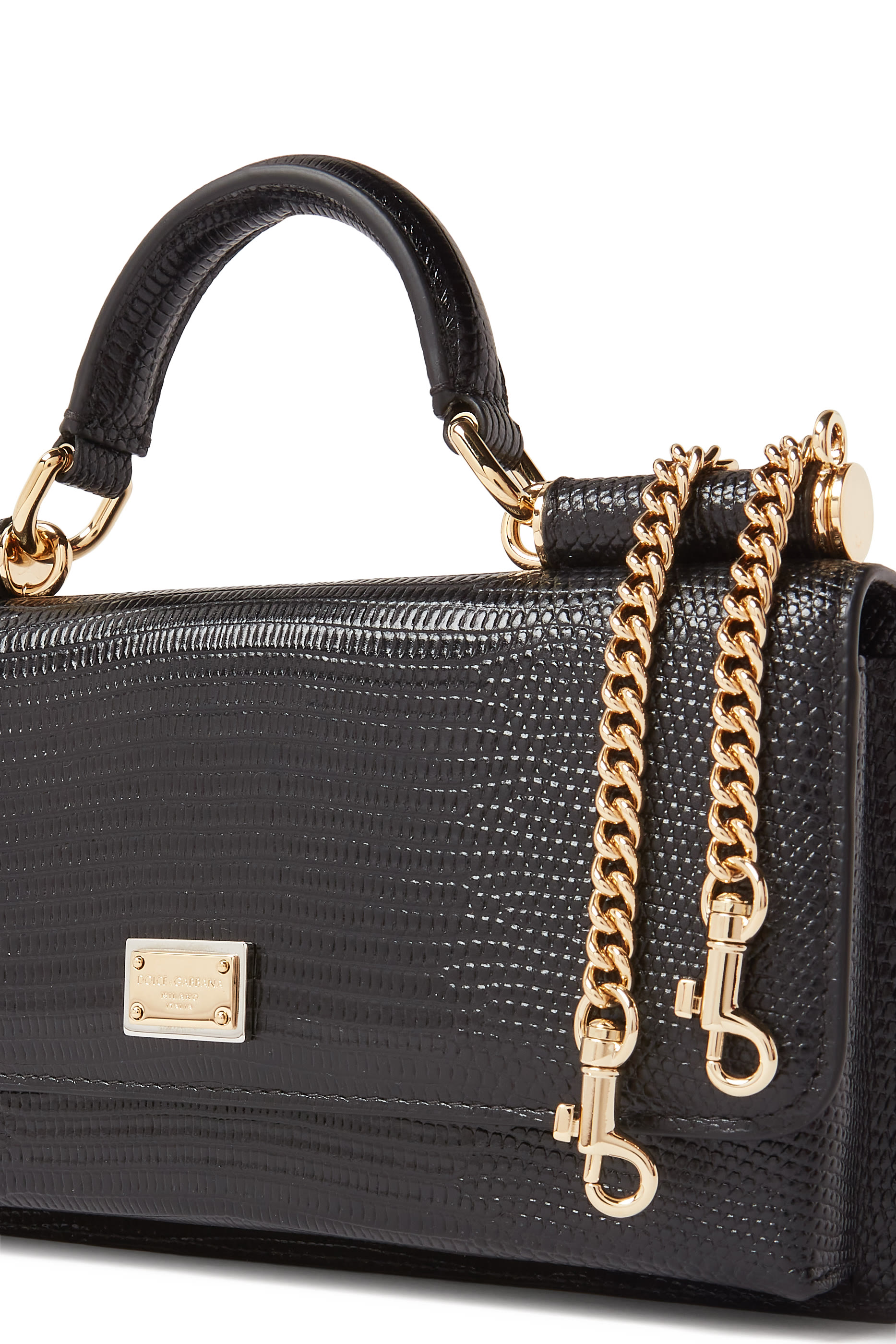 حقيبة صغيرة بطبعة إغوانا