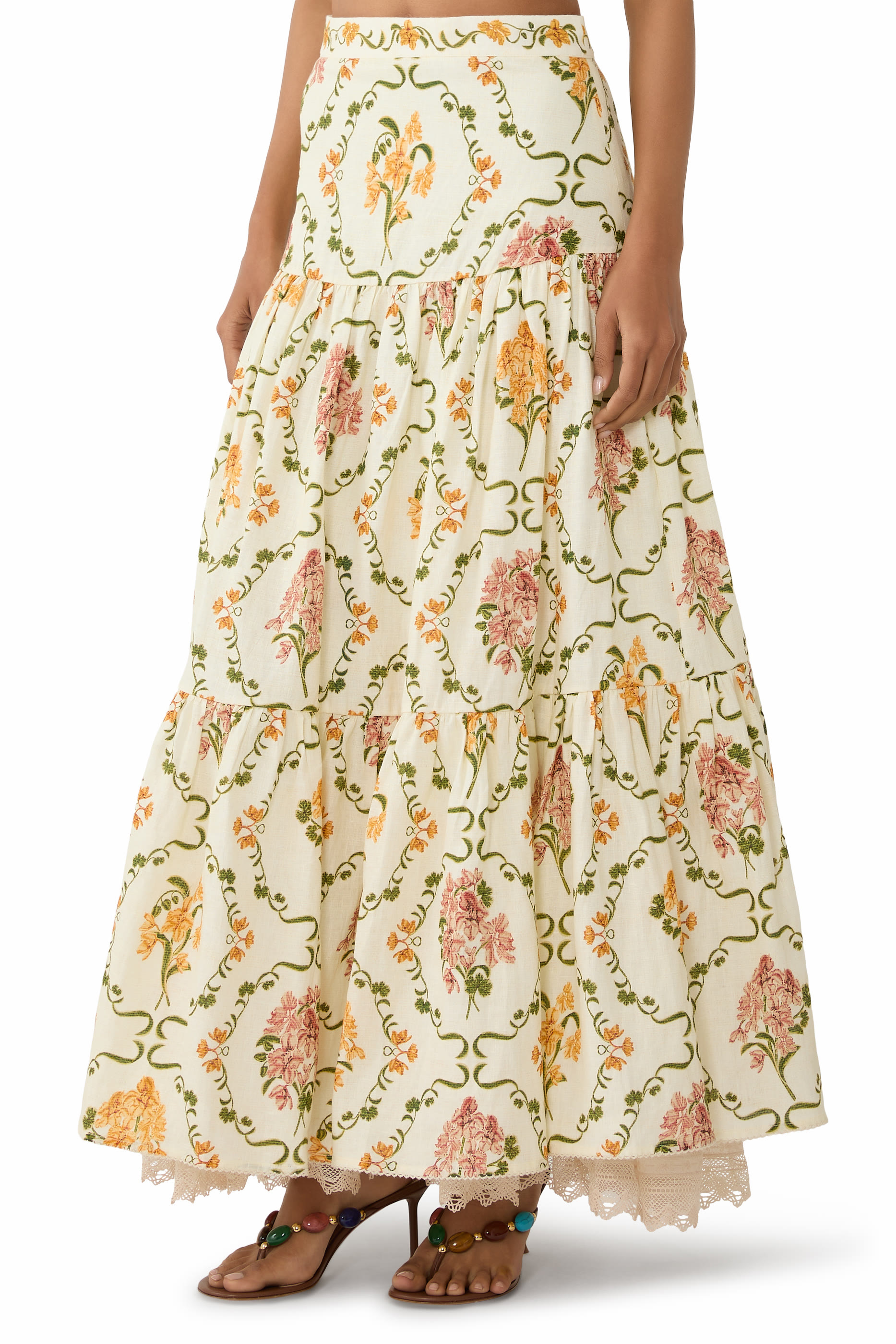 تنورة أنيس كورديليرا طويلة